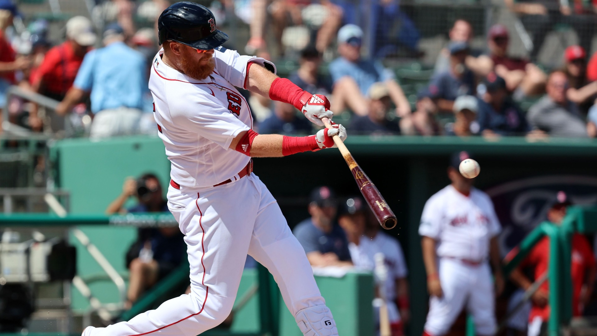 Boston Red Sox designated hitter Justin Turner