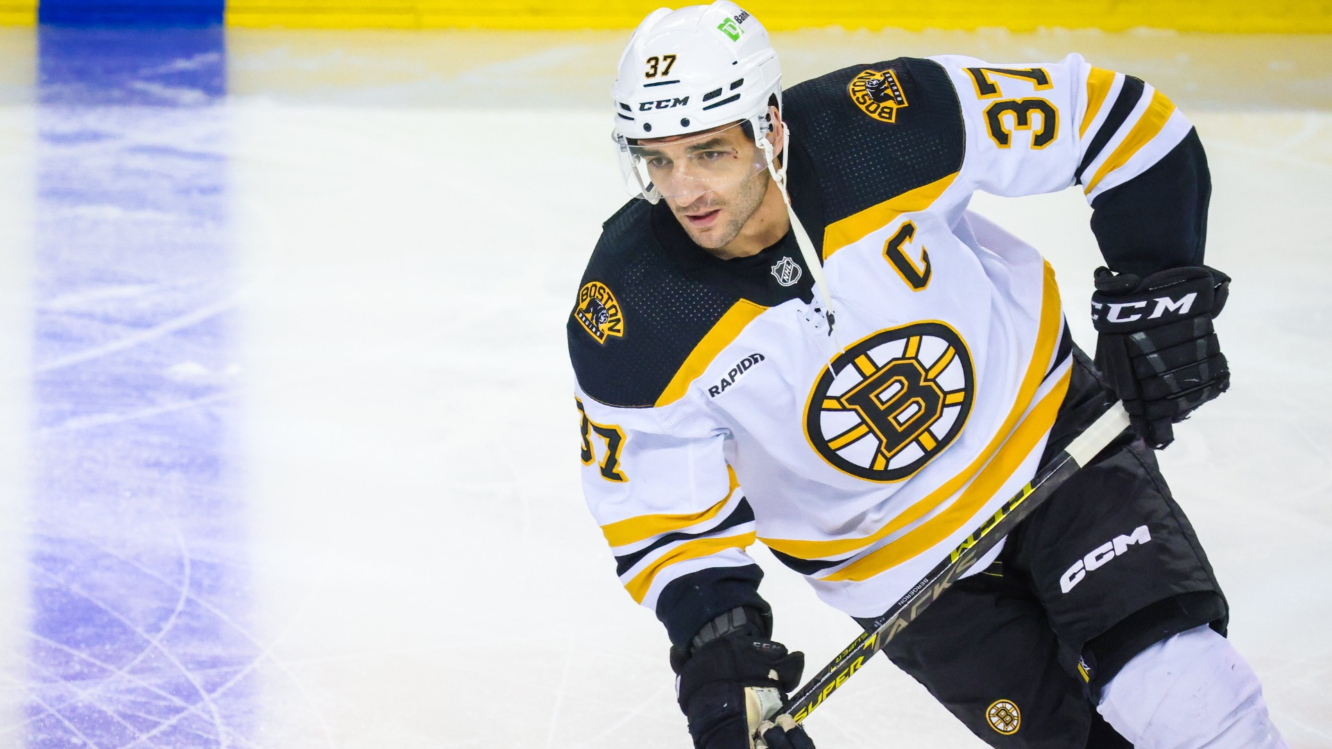 Boston Bruins center Patrice Bergeron