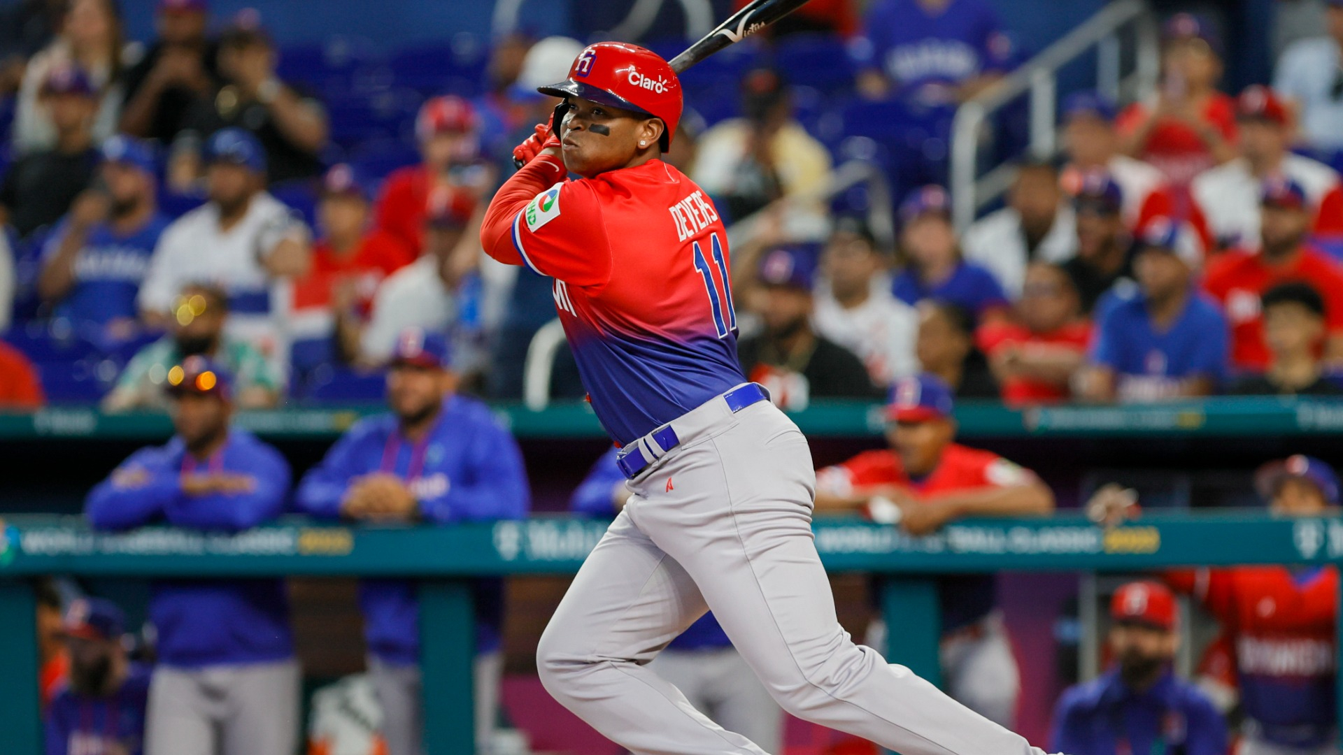Boston Red Sox third baseman Rafael Devers