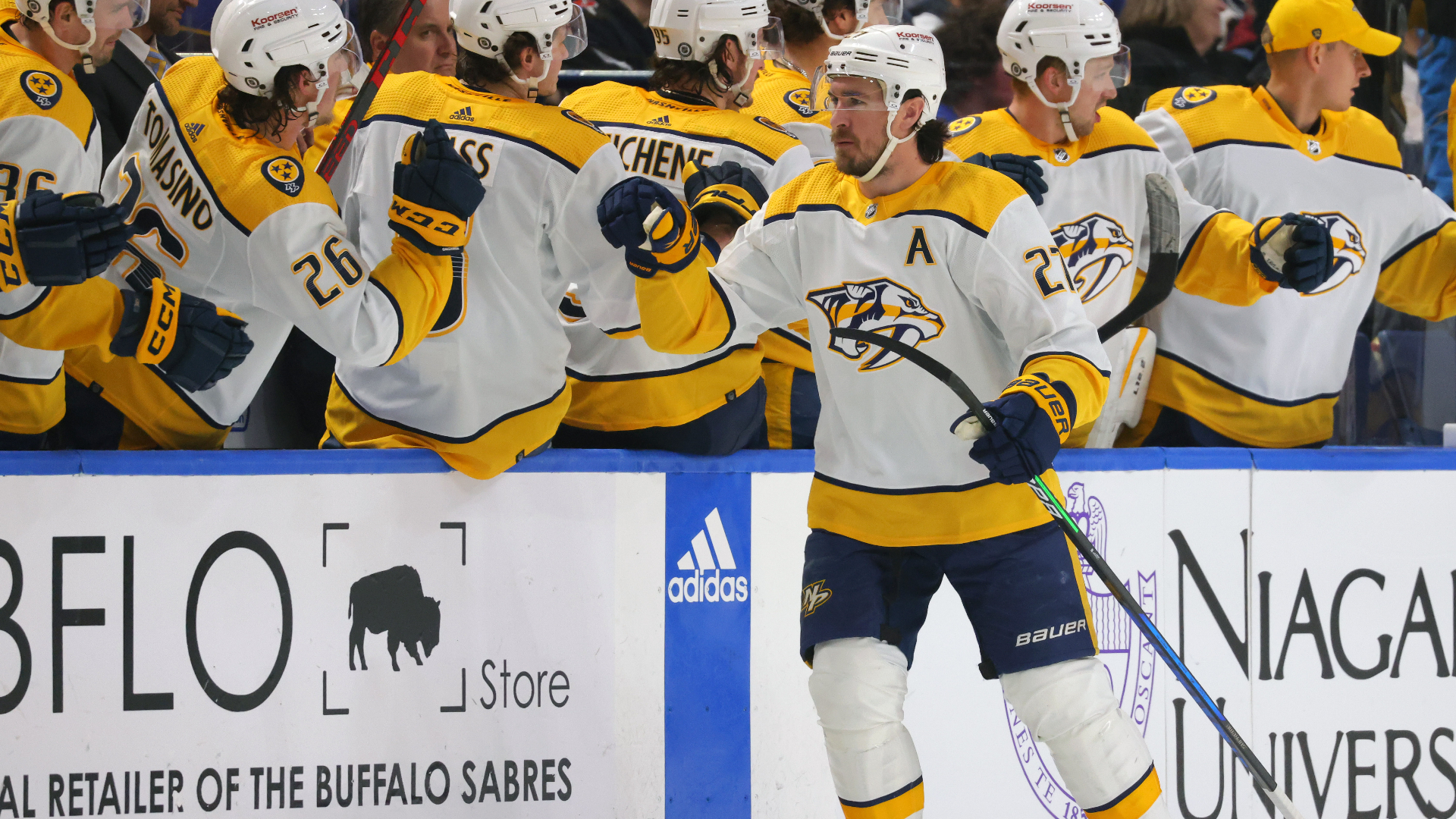 Nashville Predators defenseman Ryan McDonagh