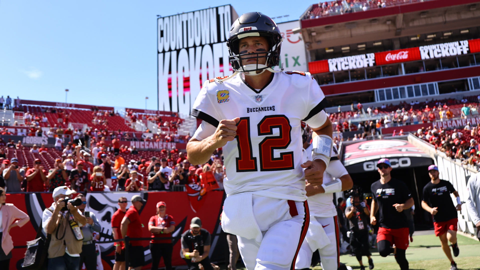 Retired NFL quarterback Tom Brady