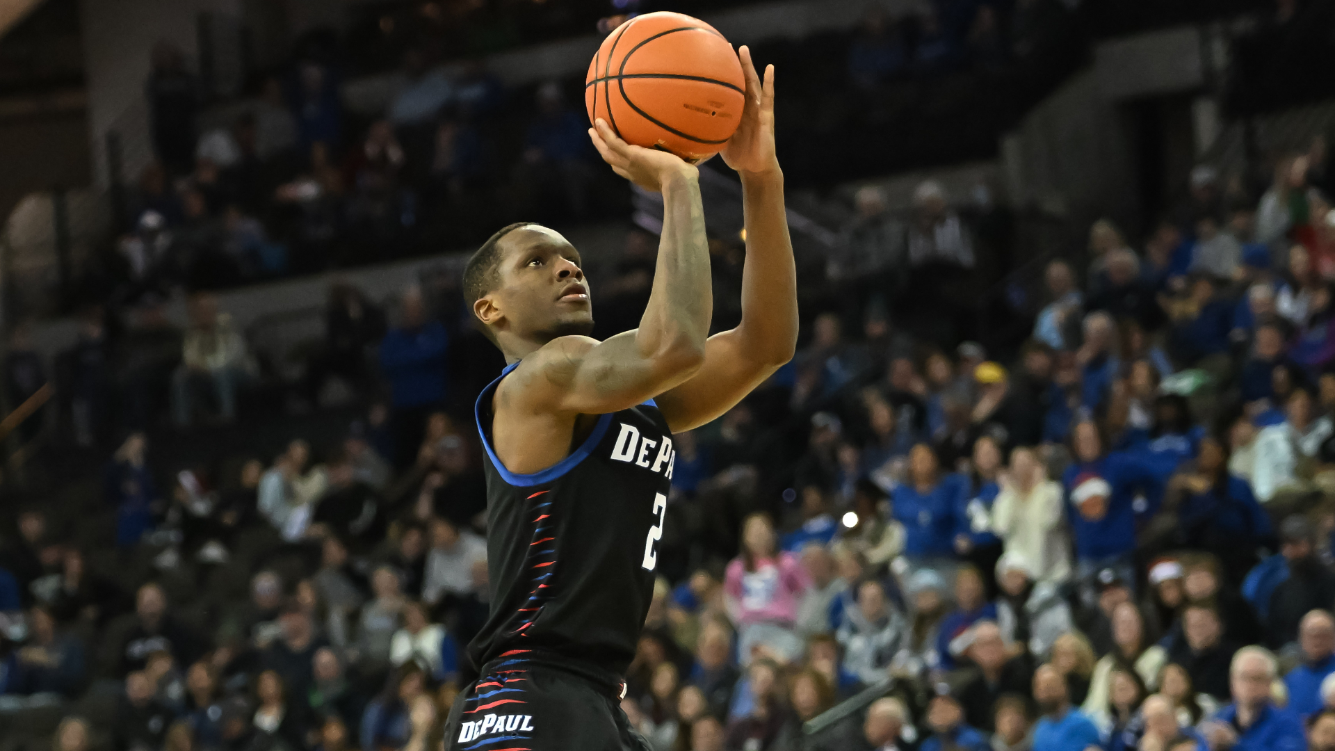 DePaul Blue Demons guard Umoja Gibson