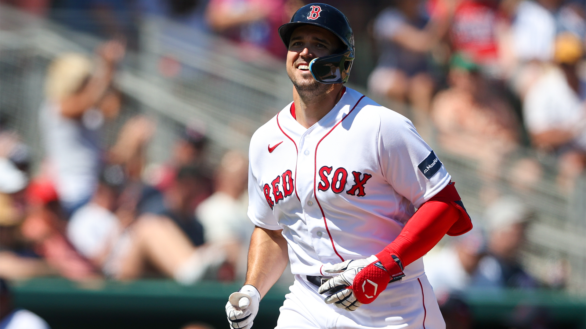 Boston Red Sox outfielder Adam Duvall