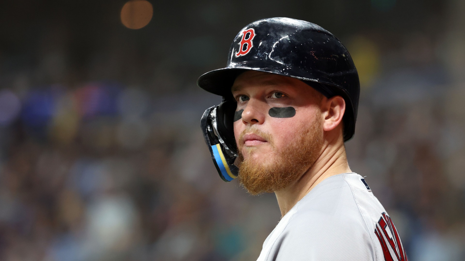 Boston Red Sox outfielder Alex Verdugo
