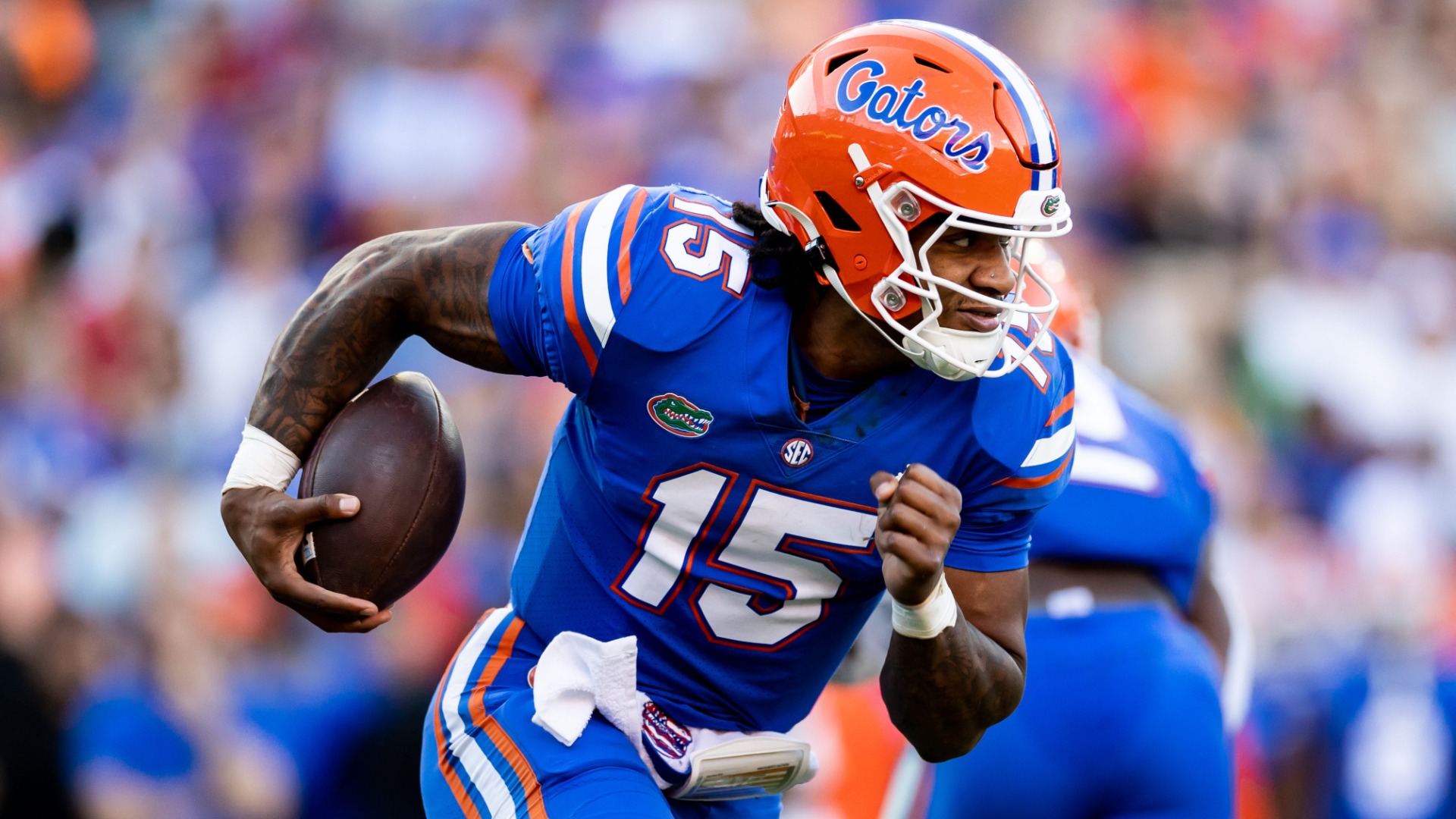 NFL Draft quarterback prospect Anthony Richardson