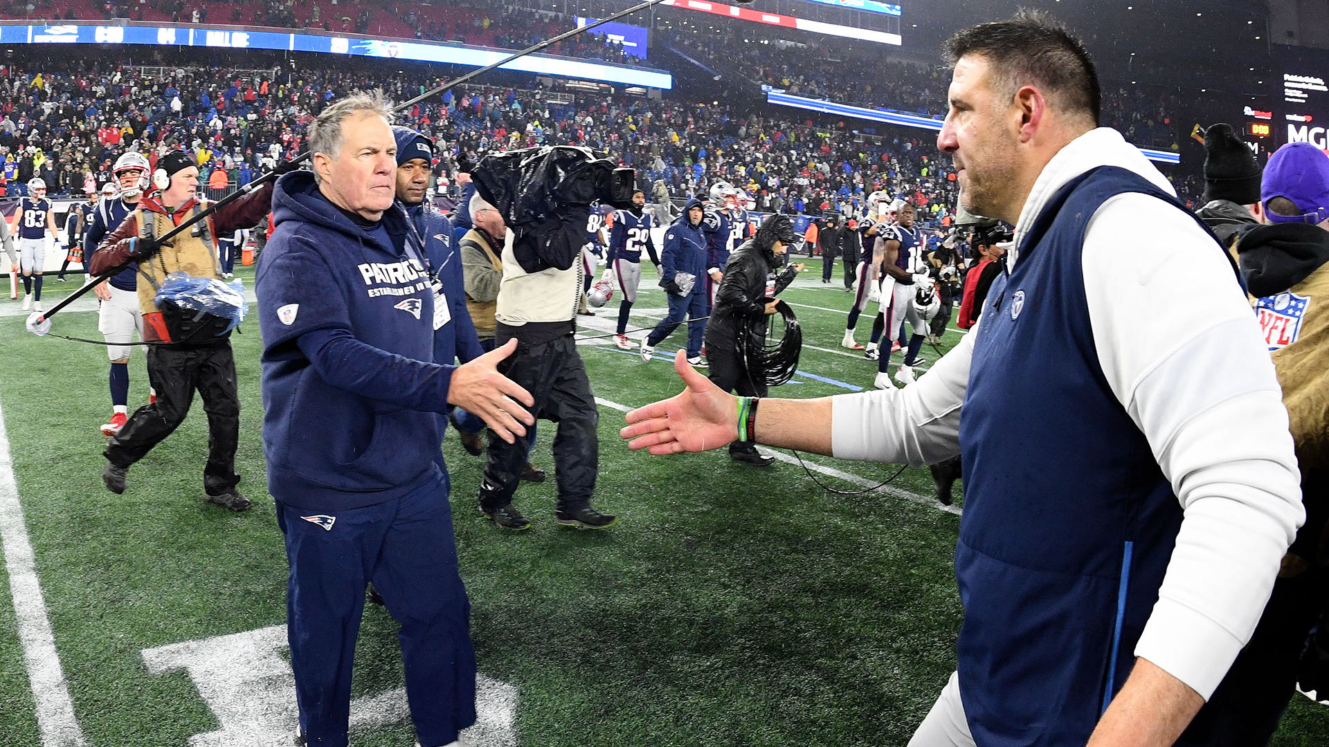 New England Patriots Coach Bill Belichick