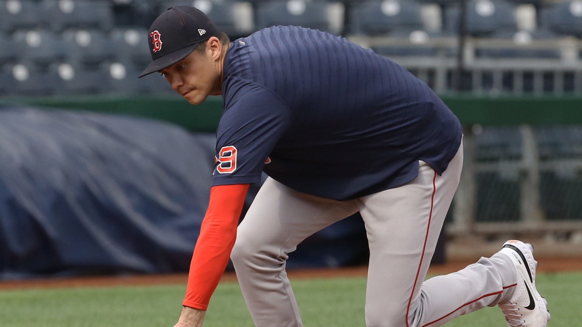 Boston Red Sox infielder Bobby Dalbec