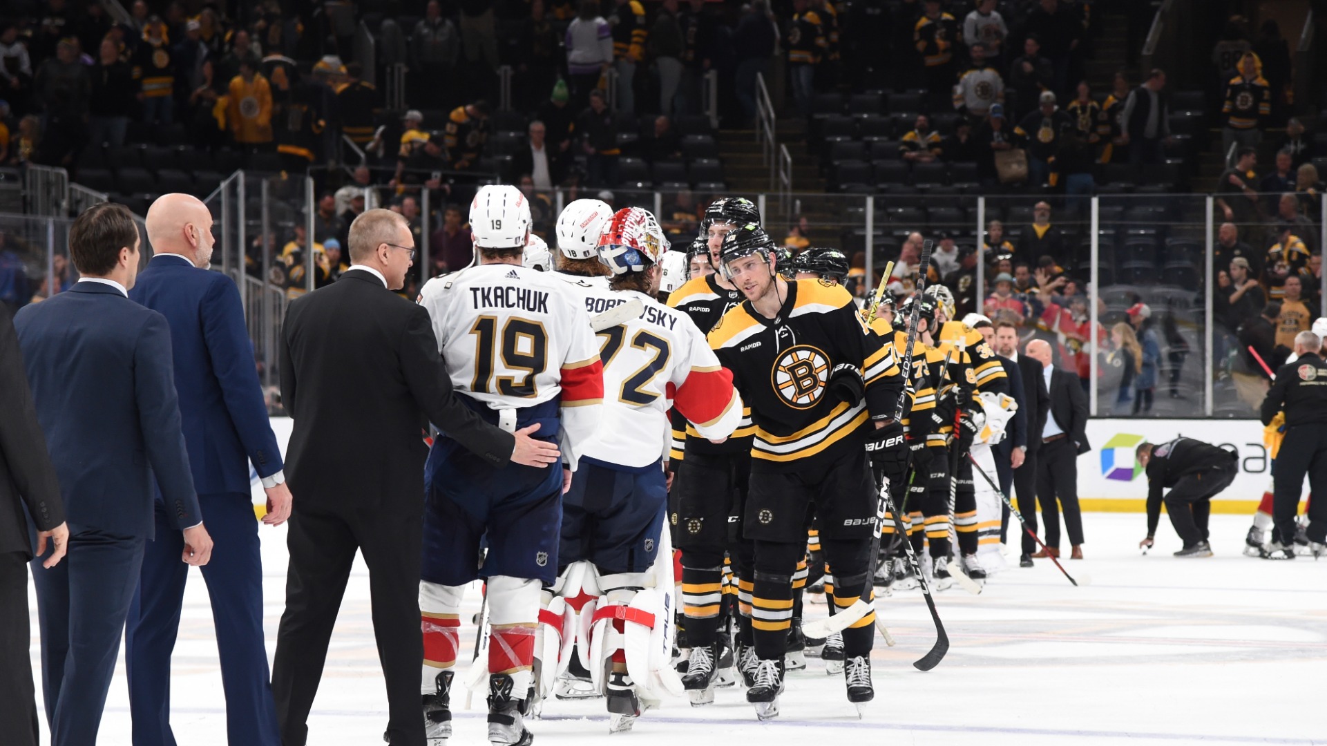 Boston Bruins and Florida Panthers