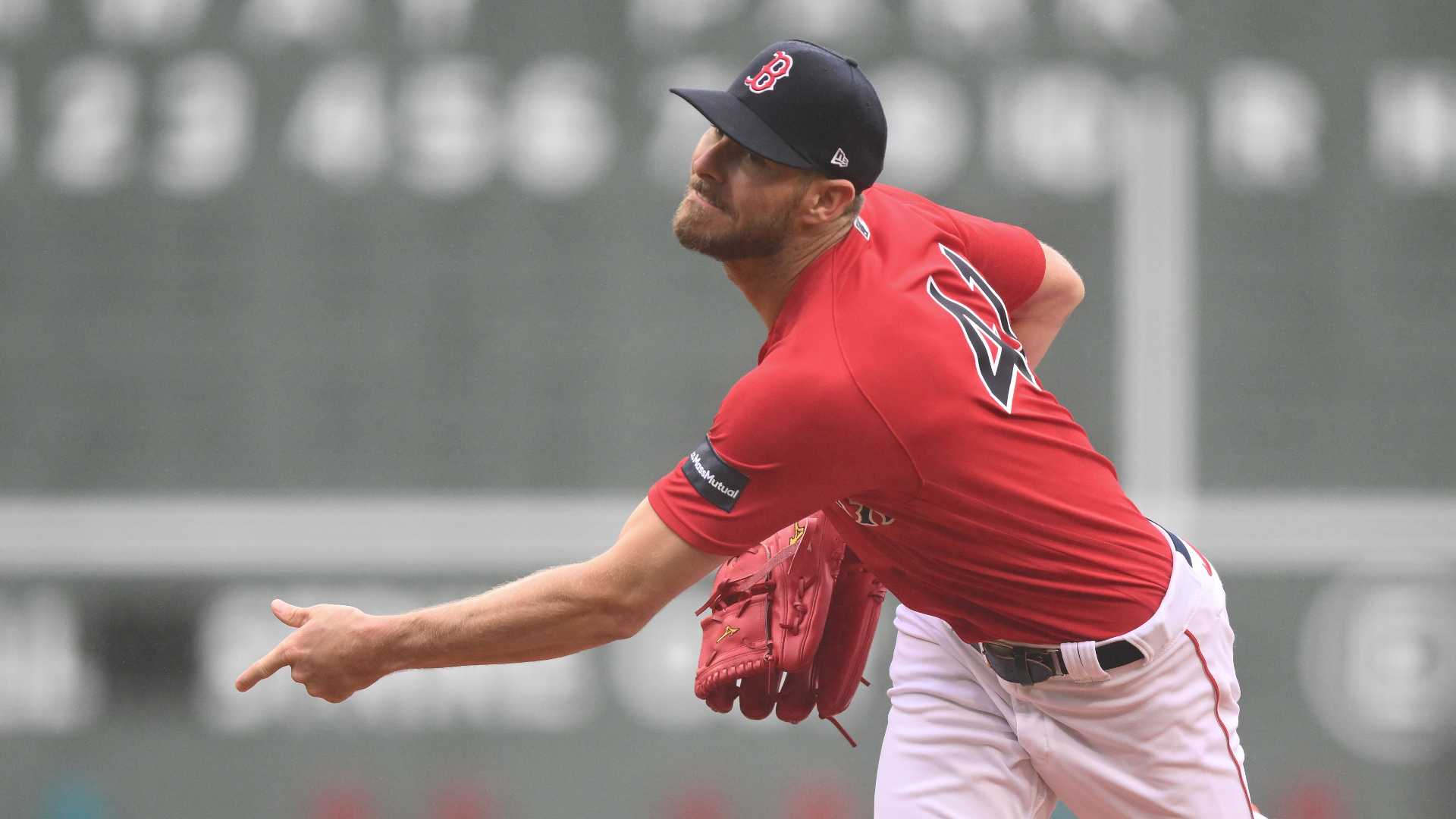 Boston Red Sox starting pitcher Chris Sale