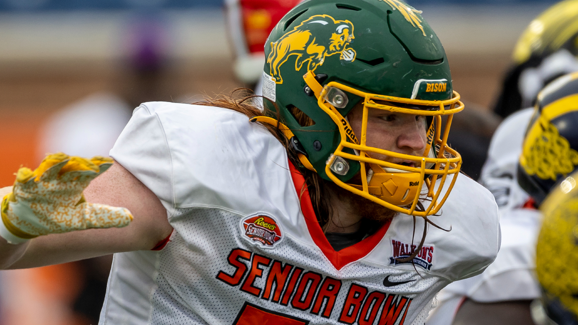 National offensive lineman Cody Mauch