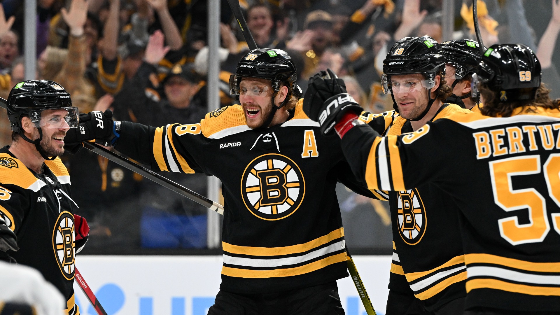 Boston Bruins forward David Krejci