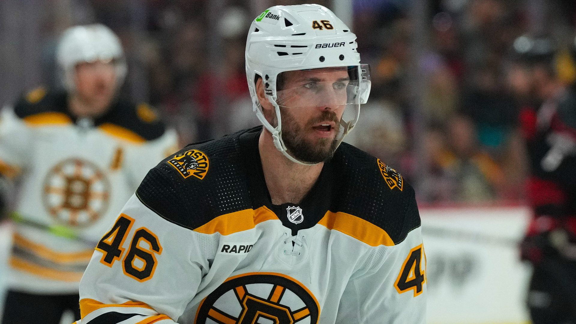 Boston Bruins center David Krejci