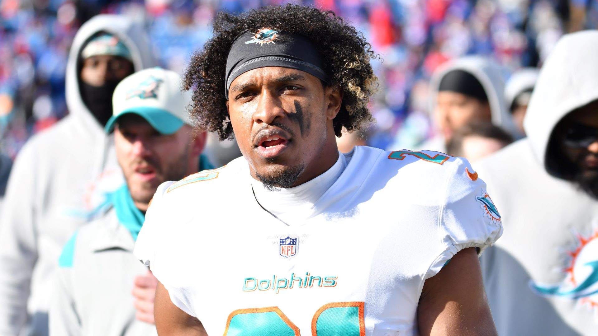 Carolina Panthers defensive back Eric Rowe