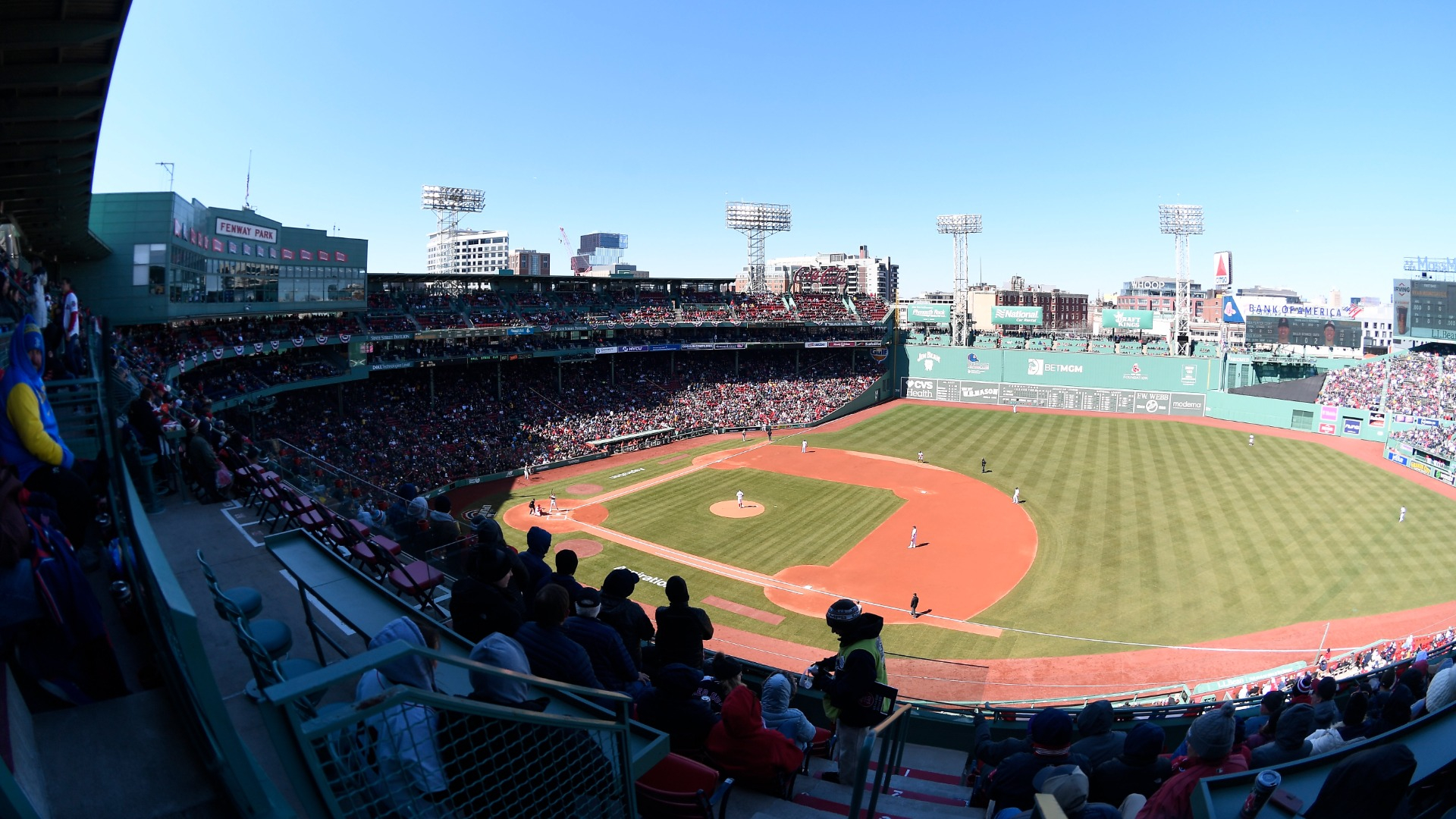Fenway Park, home of the Boston Red Sox
