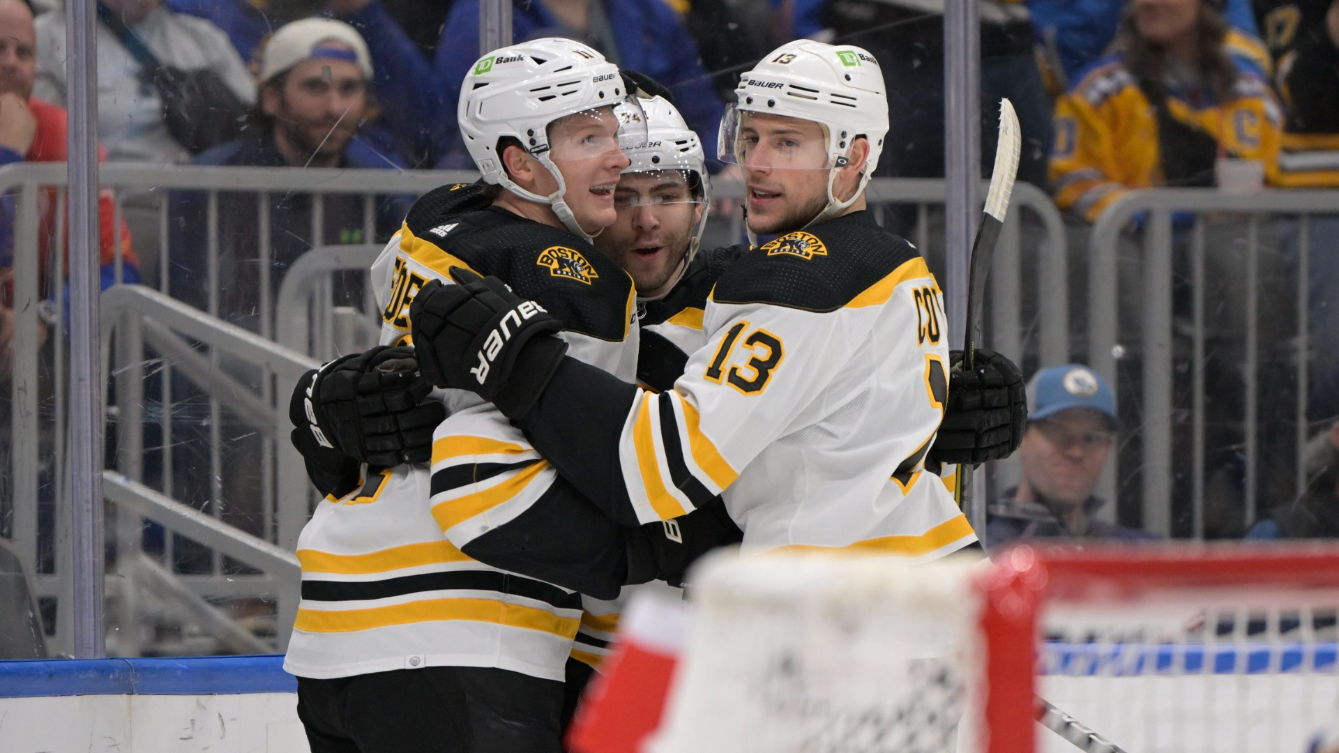 Boston Bruins forward Jake DeBrusk
