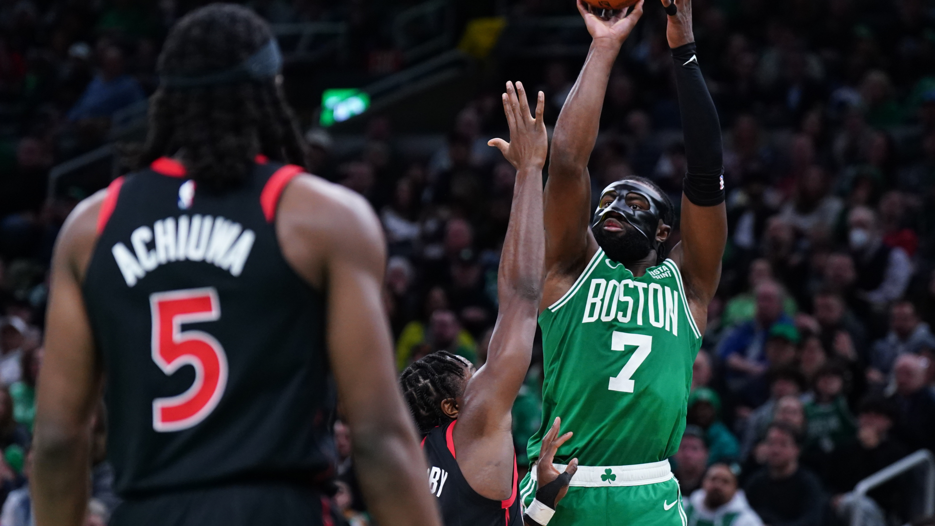 Boston Celtics guard Jaylen Brown