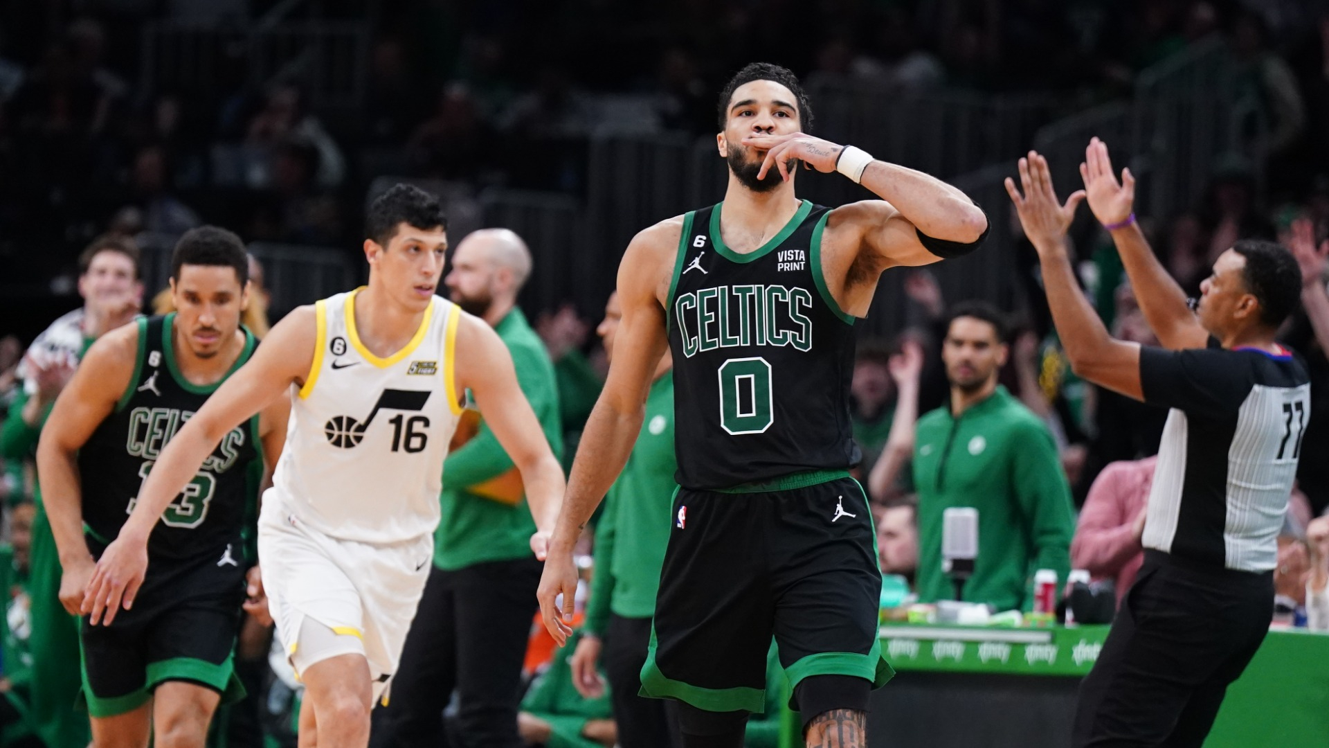 Boston Celtics forward Jayson Tatum