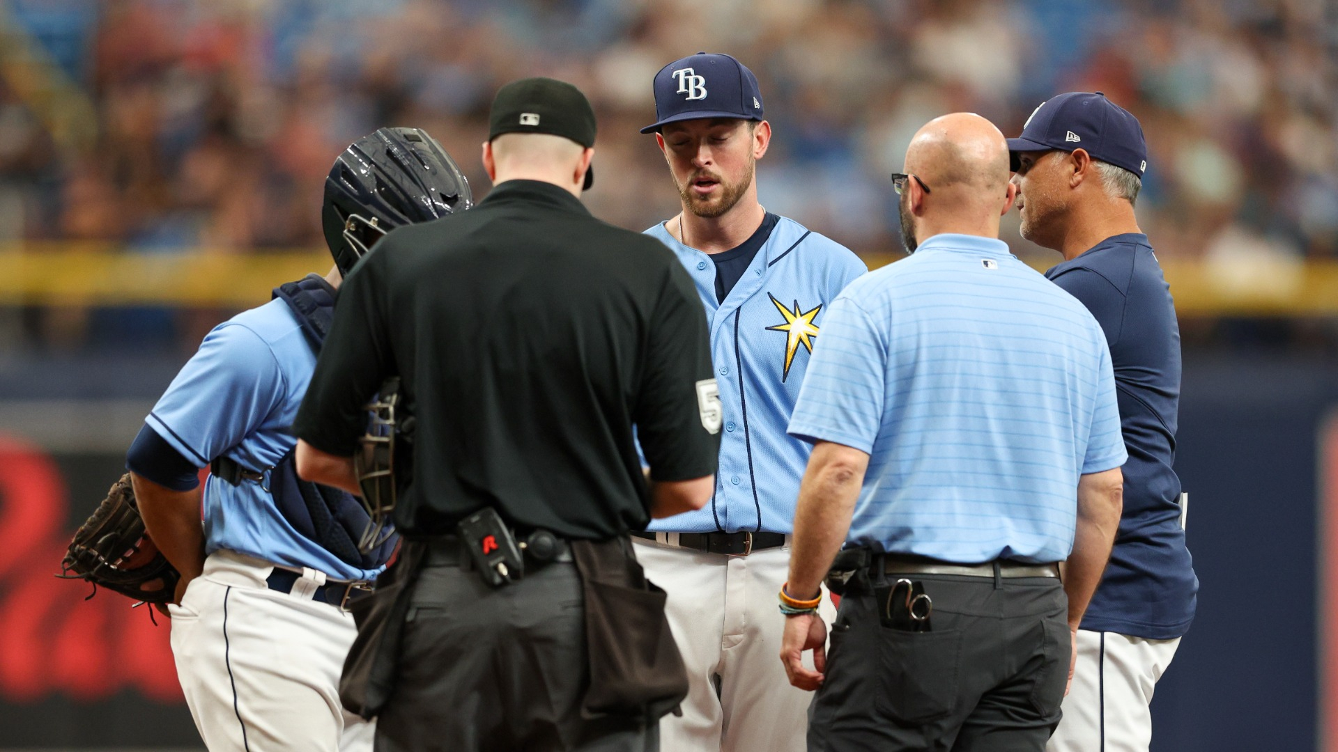 Tampa Bay Rays pitcher Jeffrey Springs