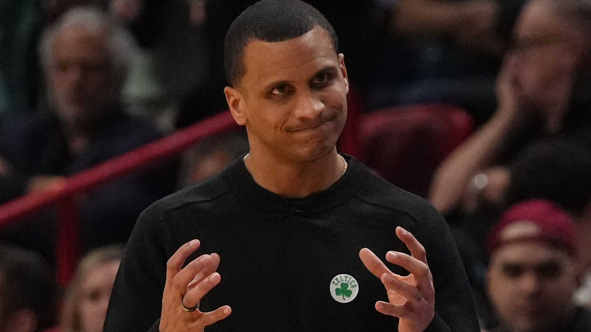 Boston Celtics head coach Joe Mazzulla