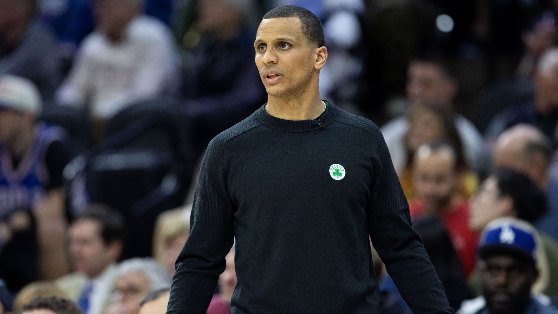 Boston Celtics head coach Joe Mazzulla