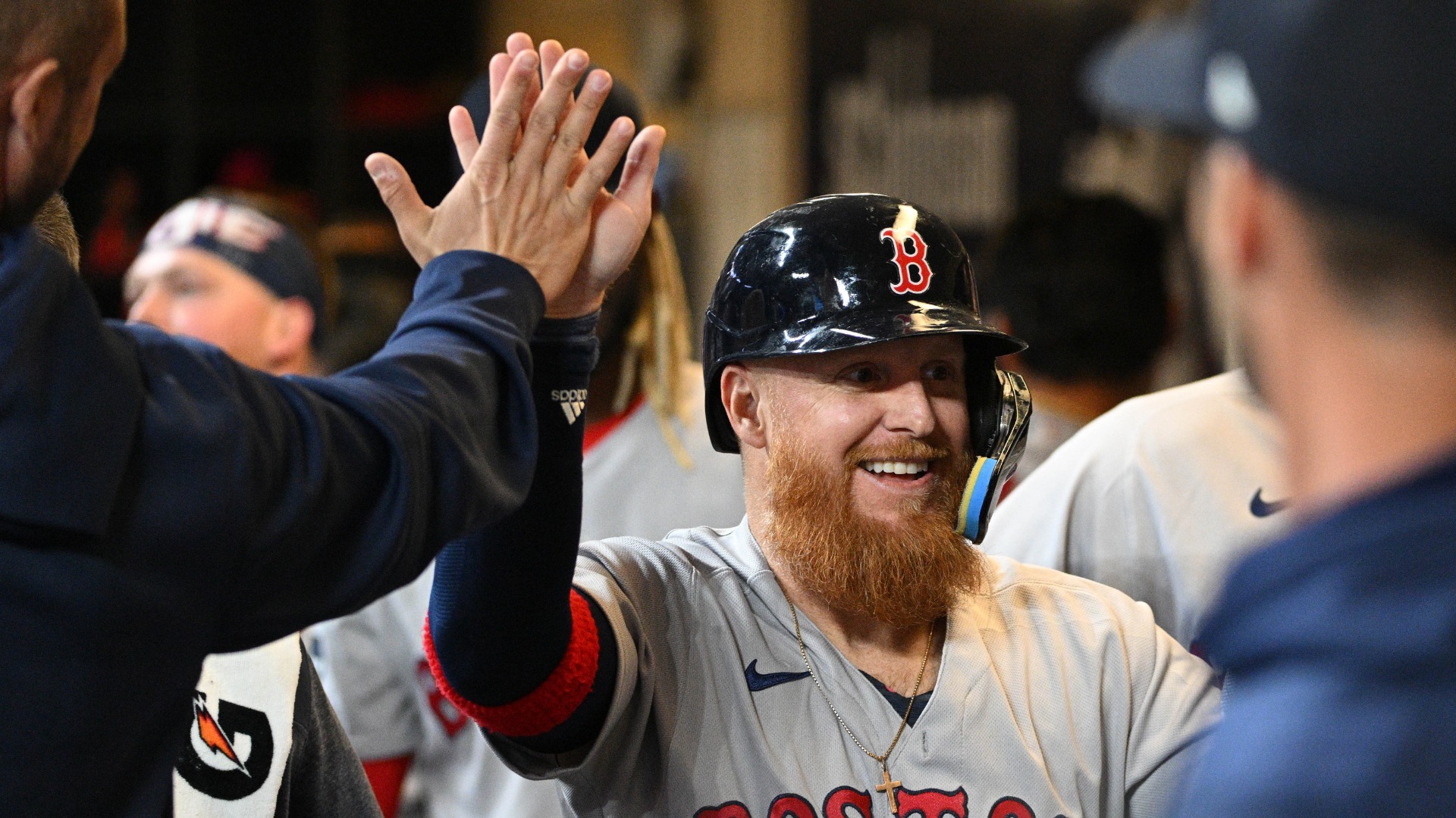 Boston Red Sox first baseman Justin Turner
