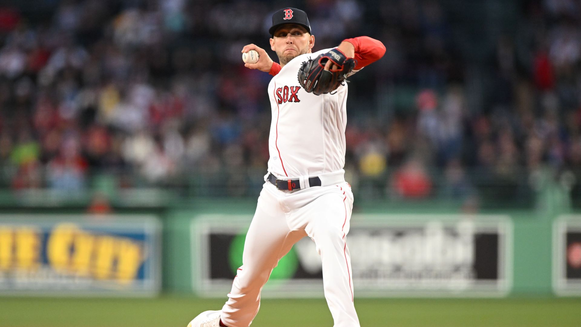 Boston Red Sox starting pitcher Kutter Crawford