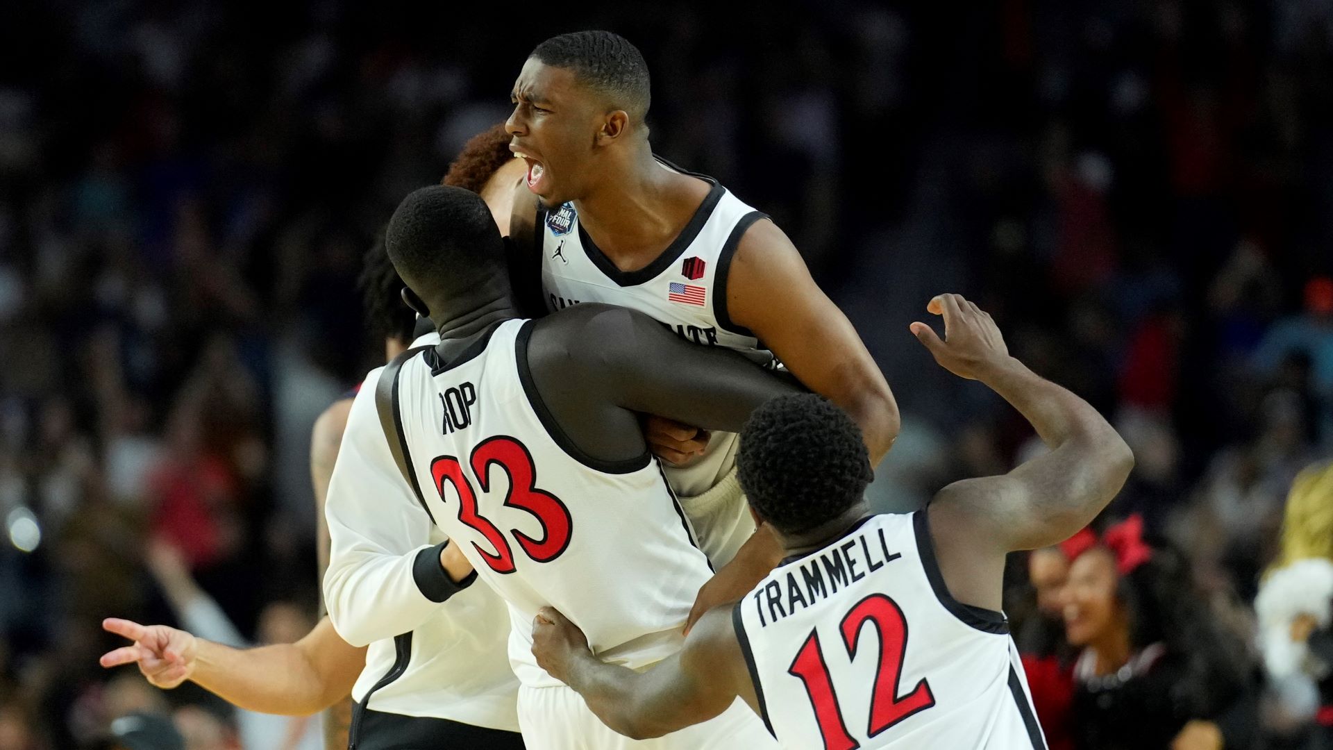 San Diego State guard Lamont Butler
