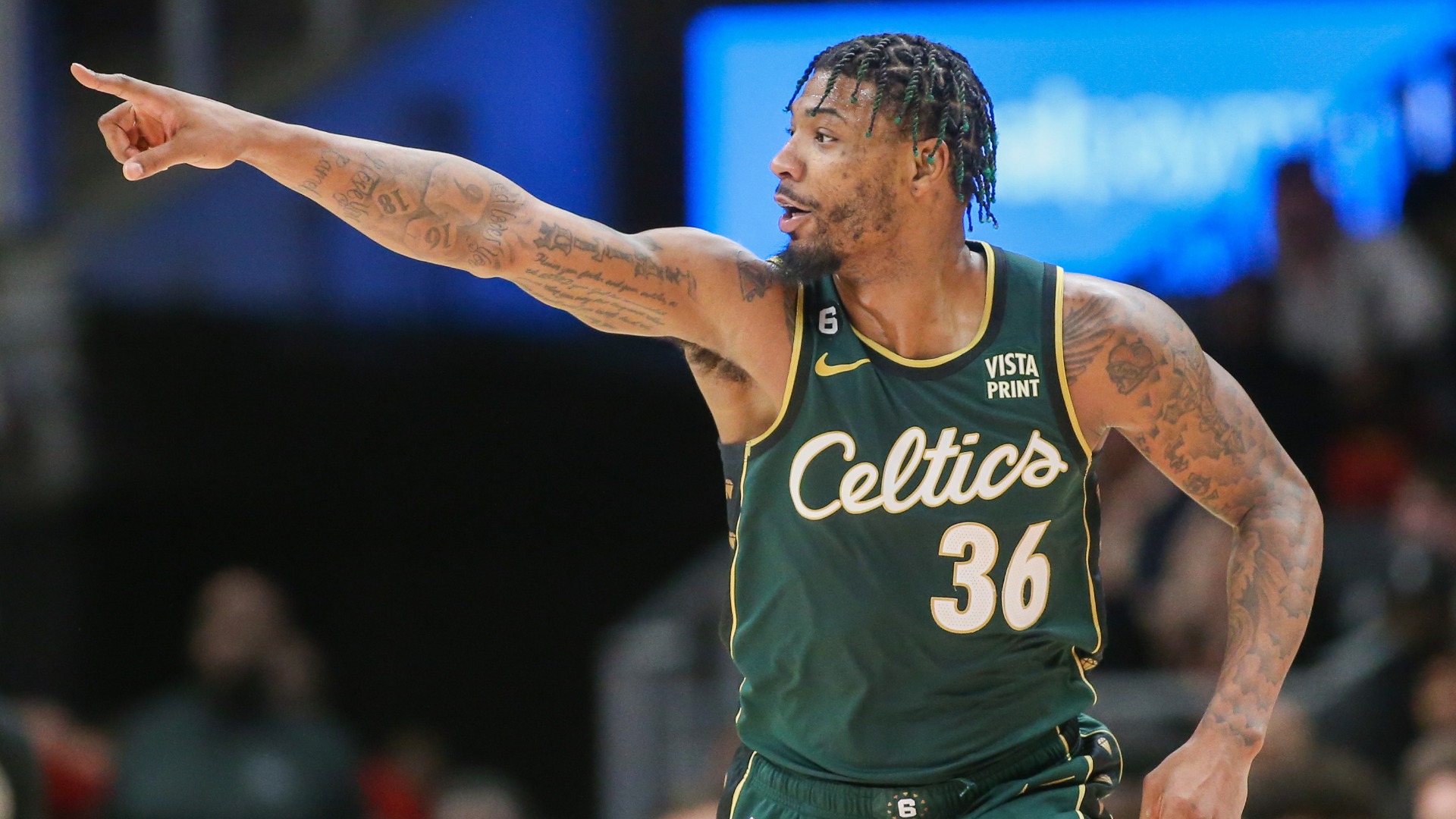 Boston Celtics guard Marcus Smart