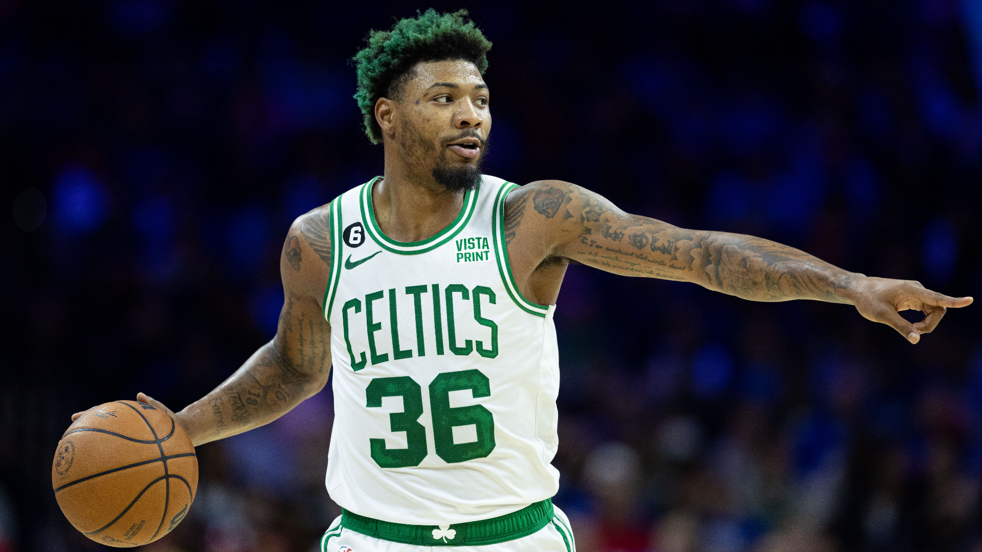 Boston Celtics guard Marcus Smart