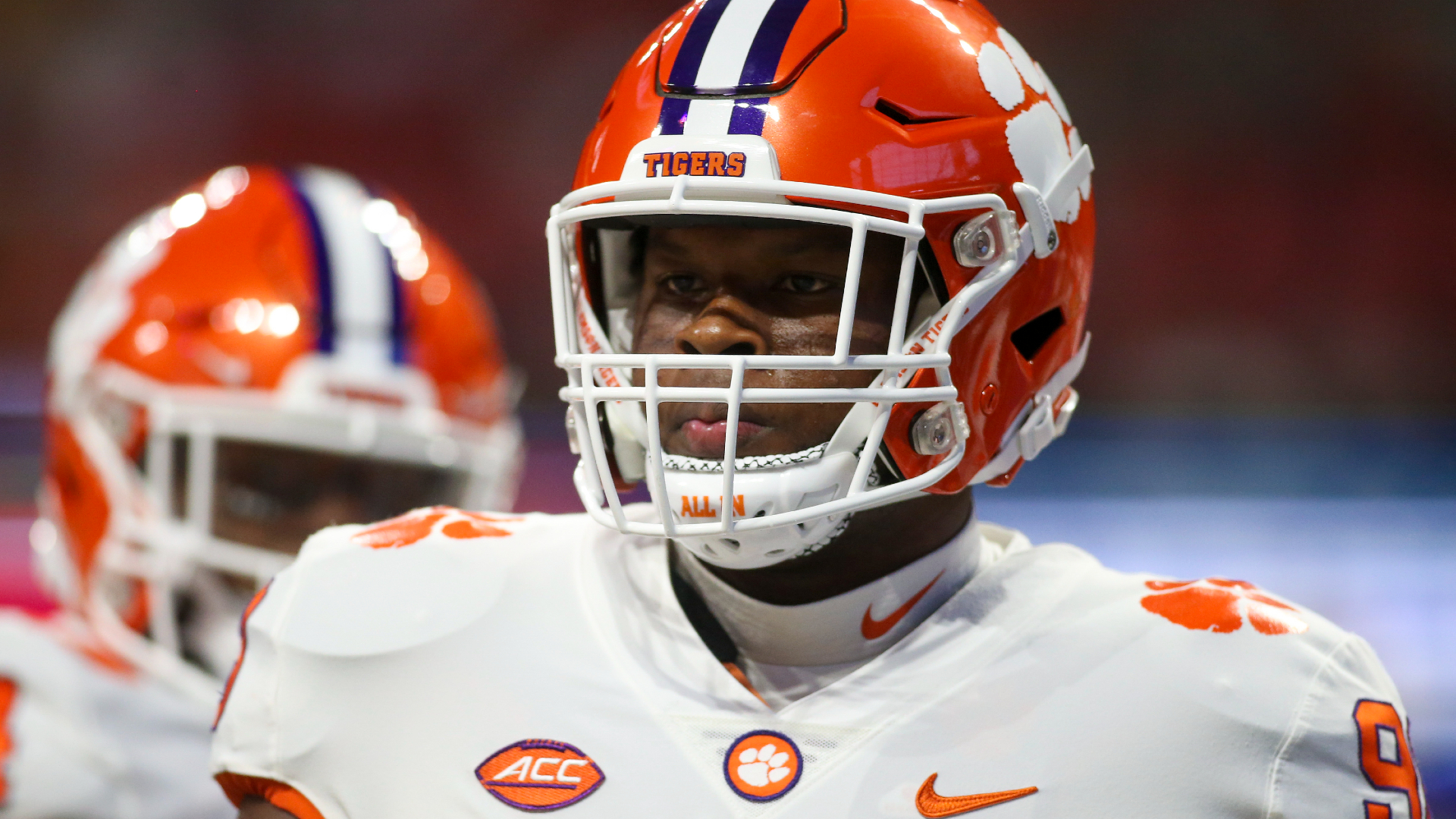 Clemson Tigers defensive end Myles Murphy