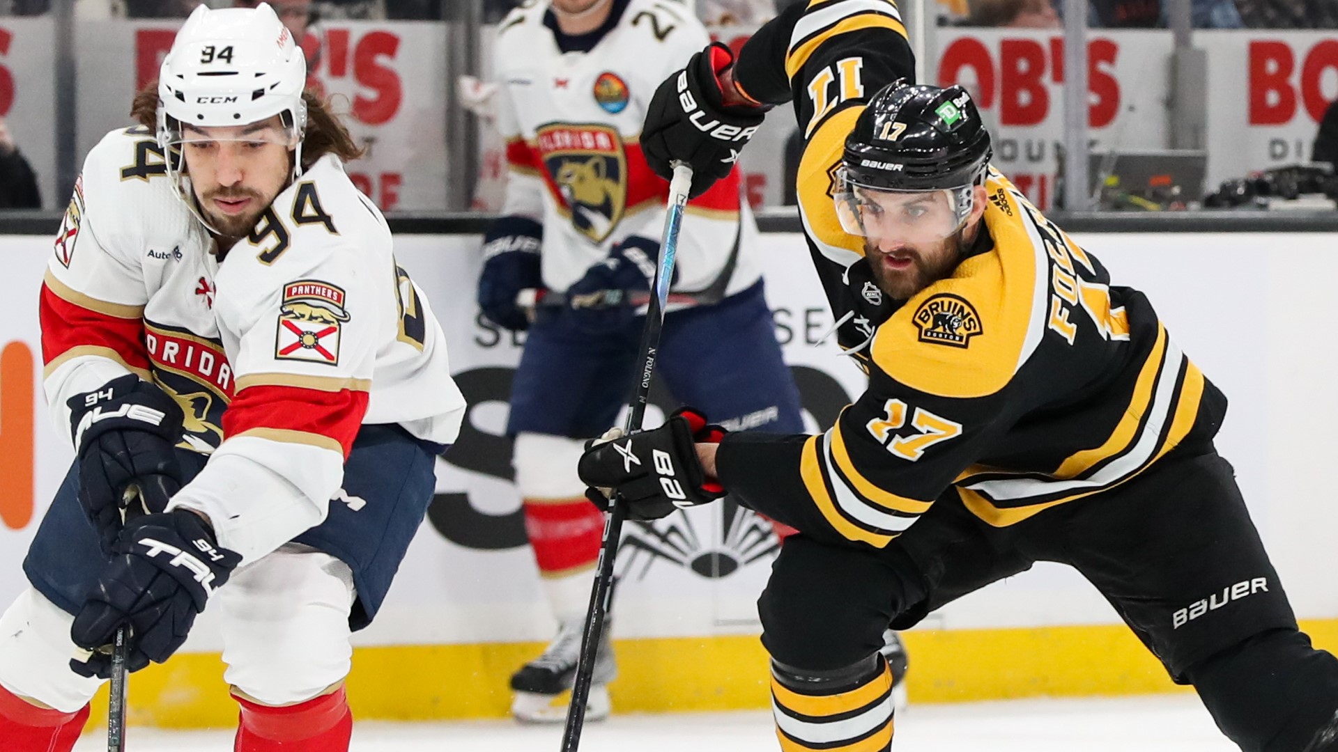 Boston Bruins winger Nick Foligno