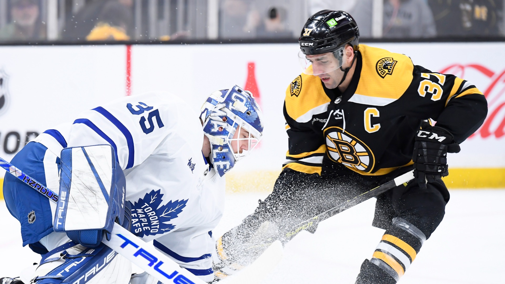 Boston Bruins center Patrice Bergeron