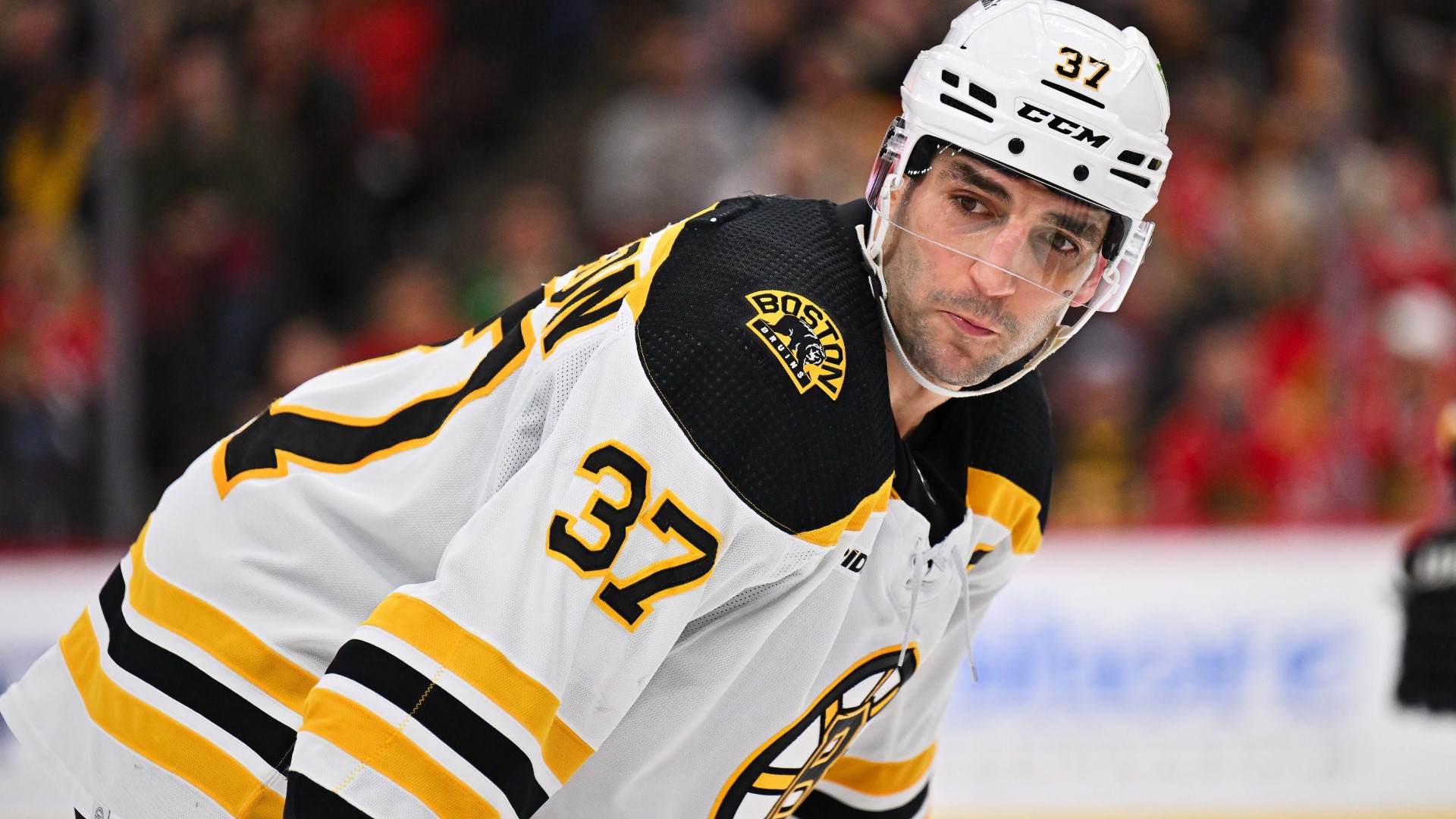 Boston Bruins center Patrice Bergeron