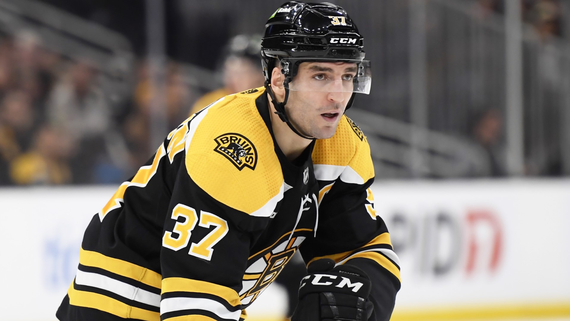 Boston Bruins center Patrice Bergeron