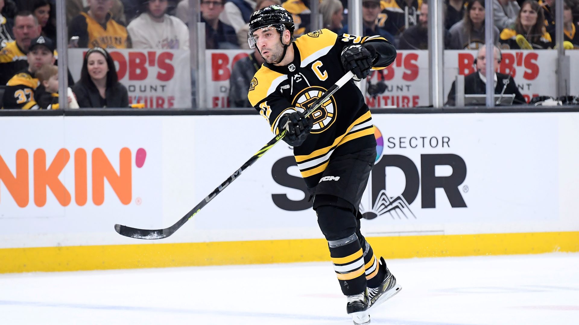 Boston Bruins center Patrice Bergeron