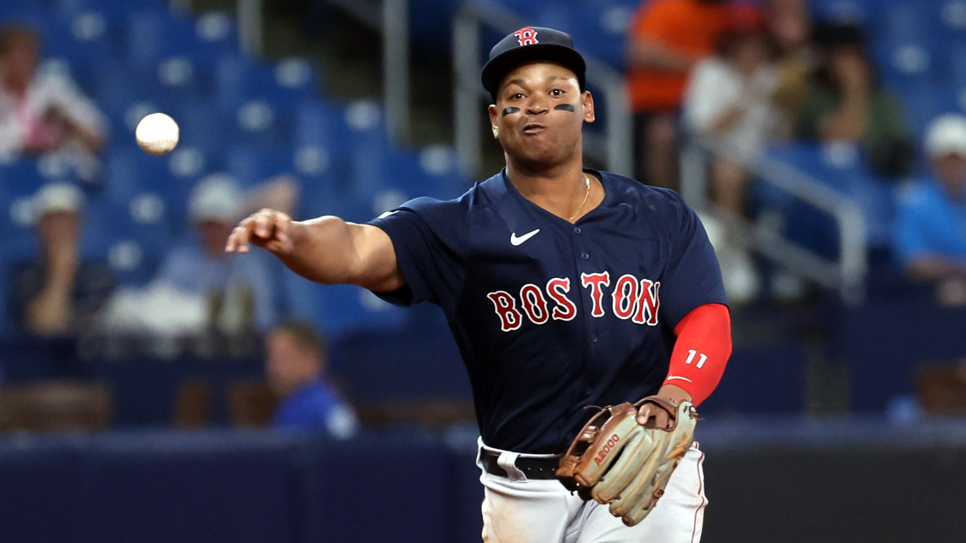 Boston Red Sox third baseman Rafael Devers