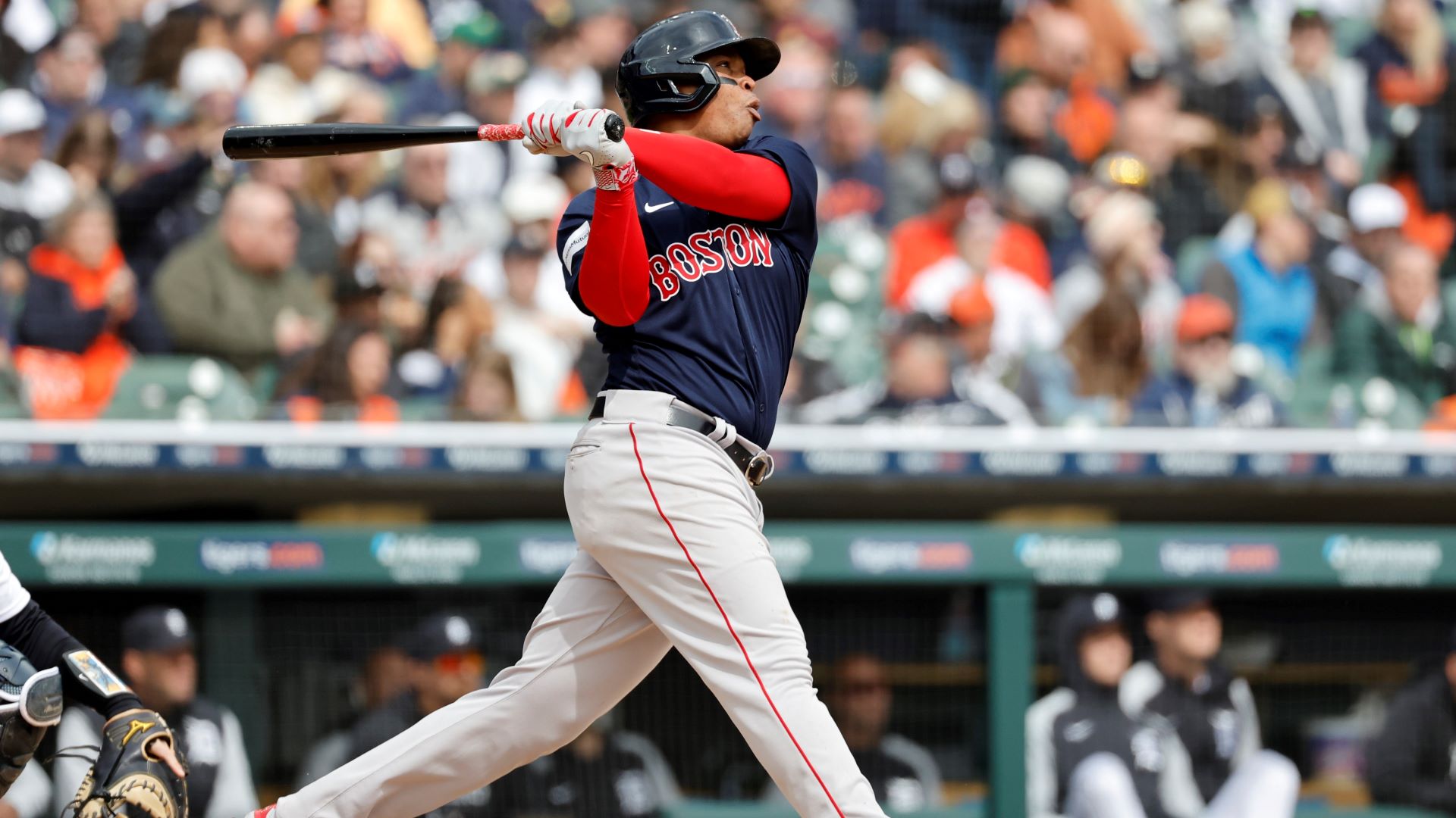 Boston Red Sox third baseman Rafael Devers