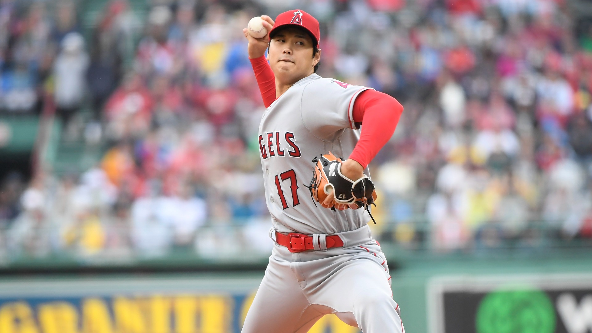 Los Angeles Angels starting pitcher Shohei Ohtani