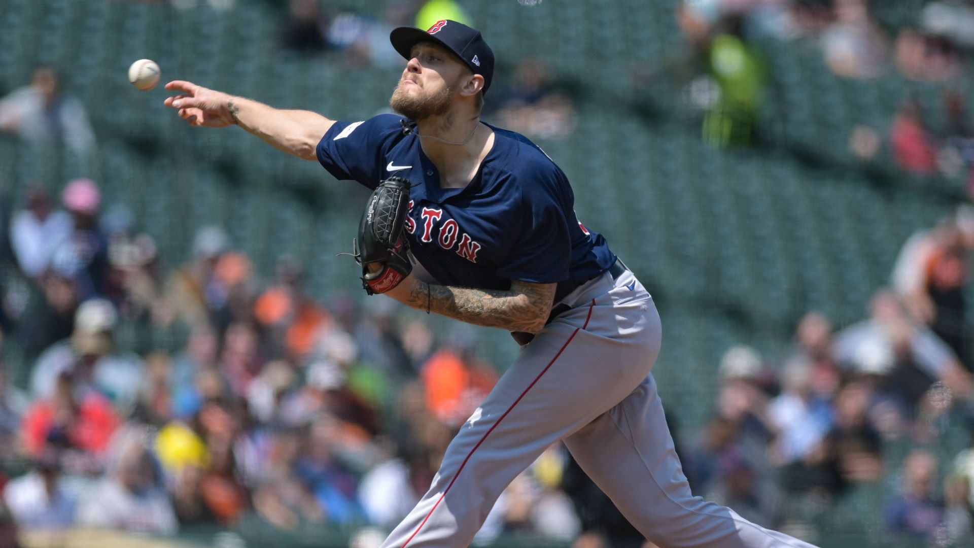 Boston Red Sox starting pitcher Tanner Houck