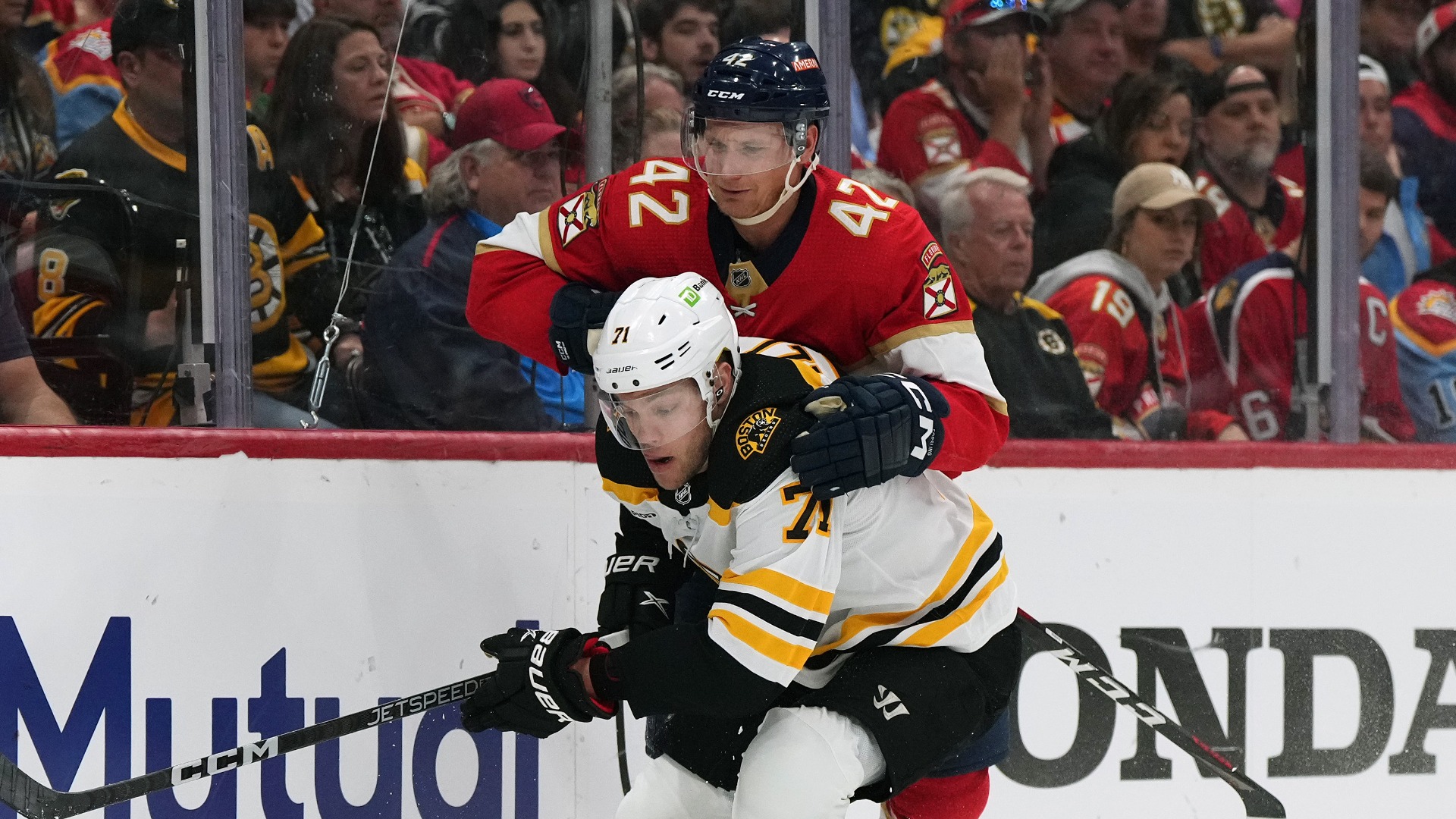 Boston Bruins forward Taylor Hall
