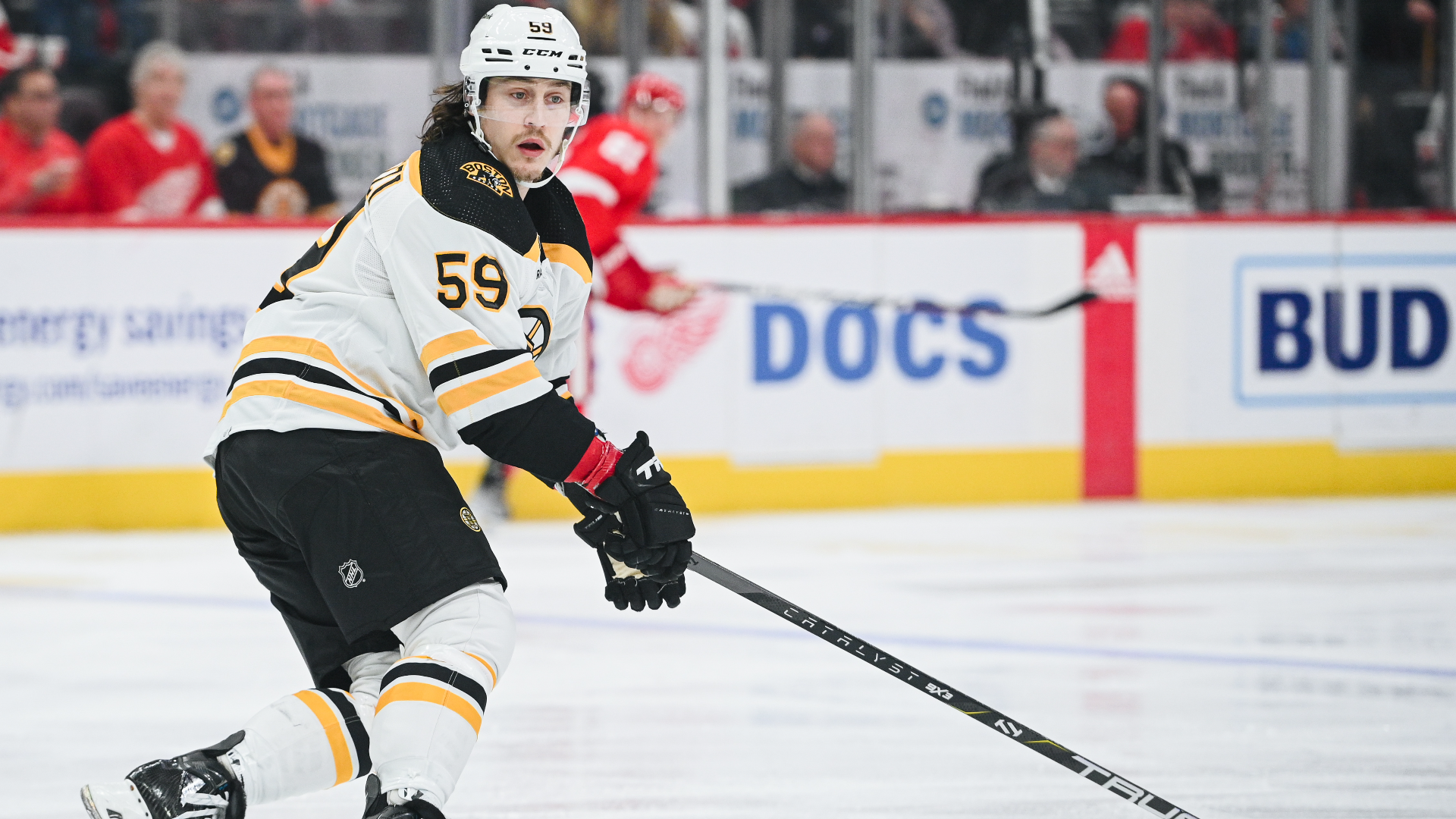 Boston Bruins left wing Tyler Bertuzzi