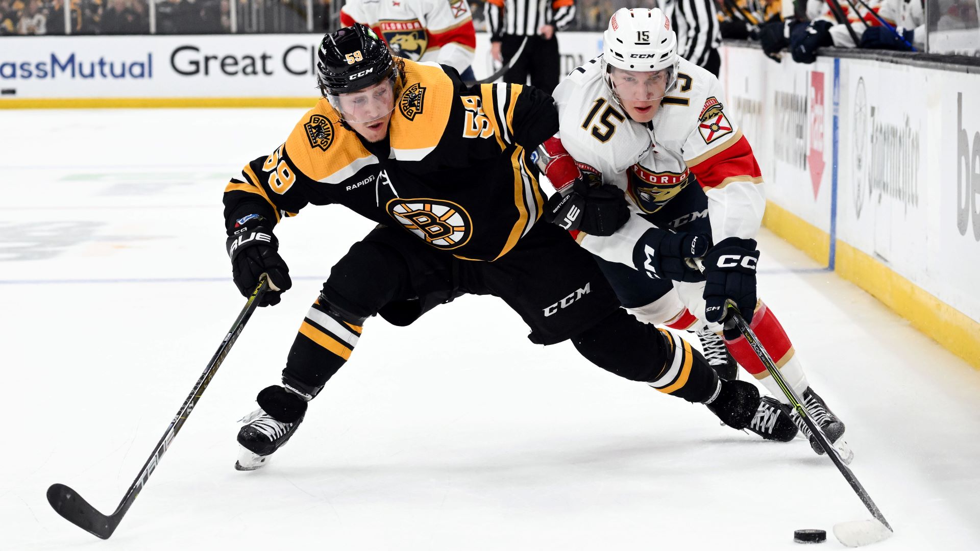 Boston Bruins forward Tyler Bertuzzi