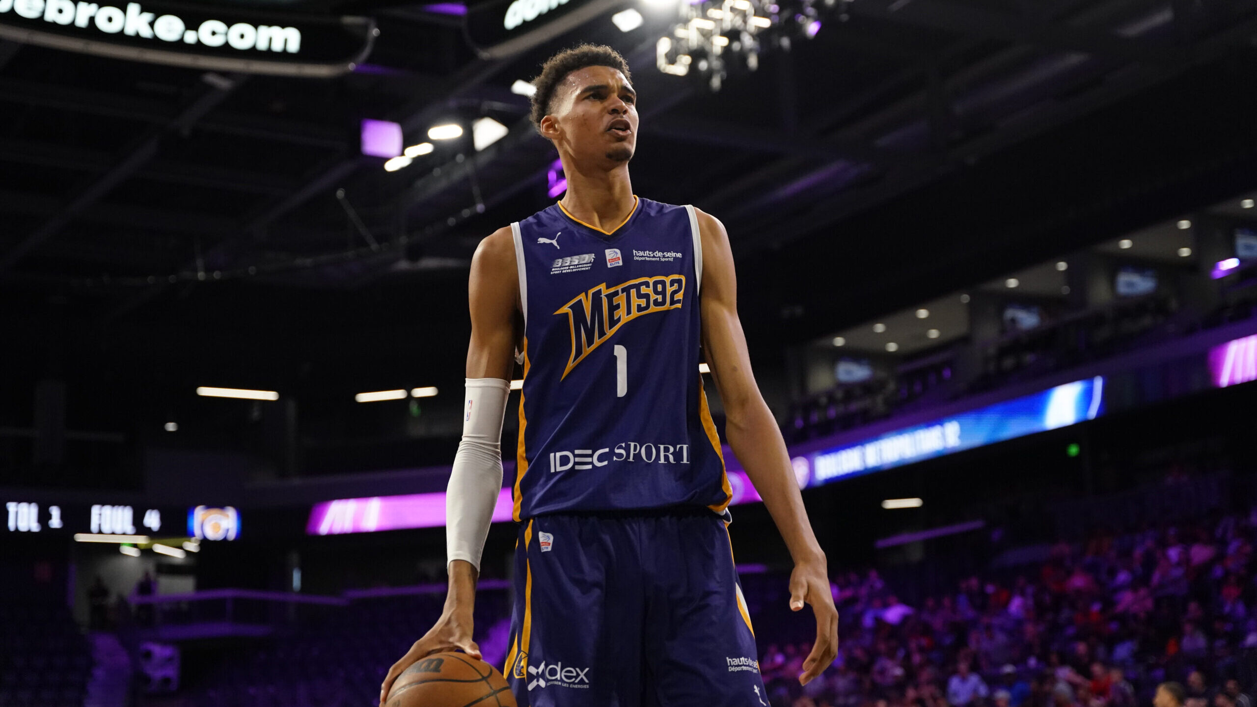 NBA: G League-Boulogne-Levallois Metropolitans at Ignite