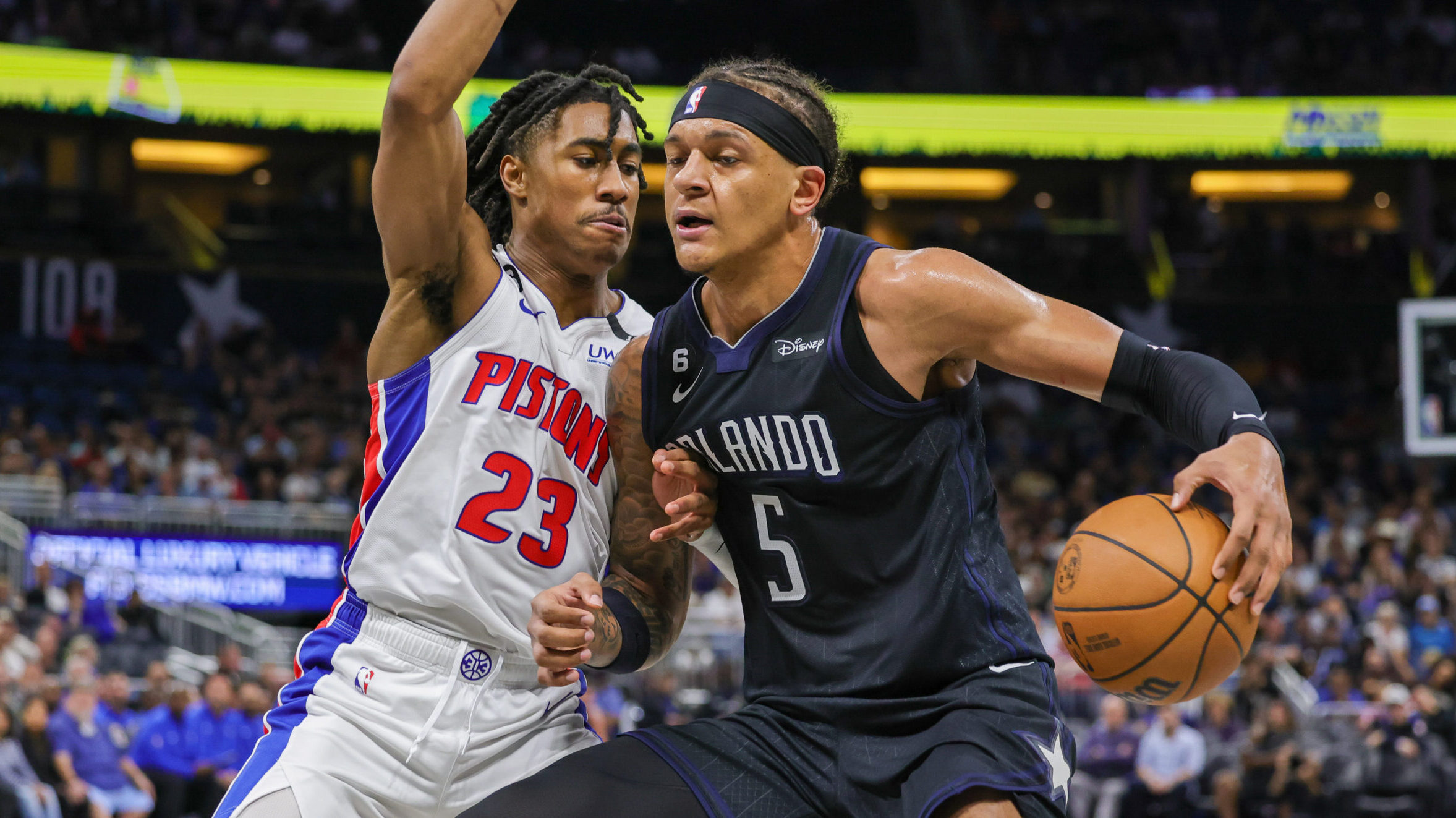 NBA: Detroit Pistons at Orlando Magic