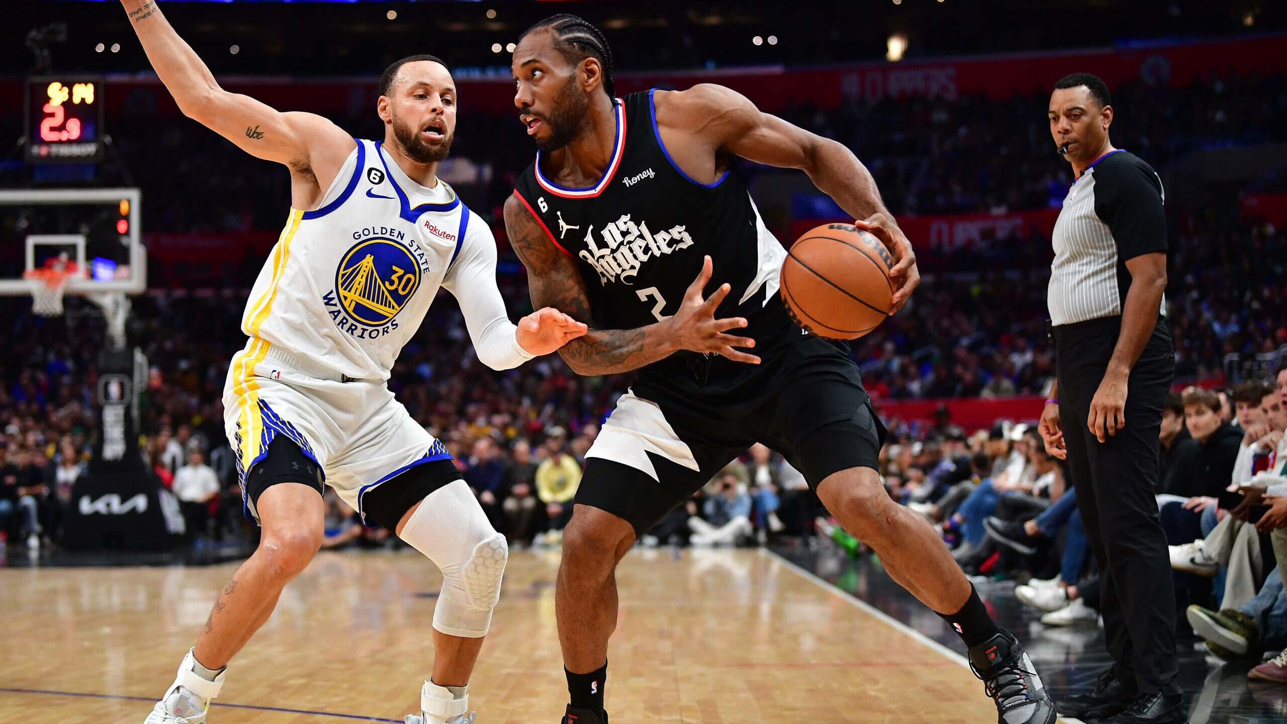 NBA: Golden State Warriors at Los Angeles Clippers