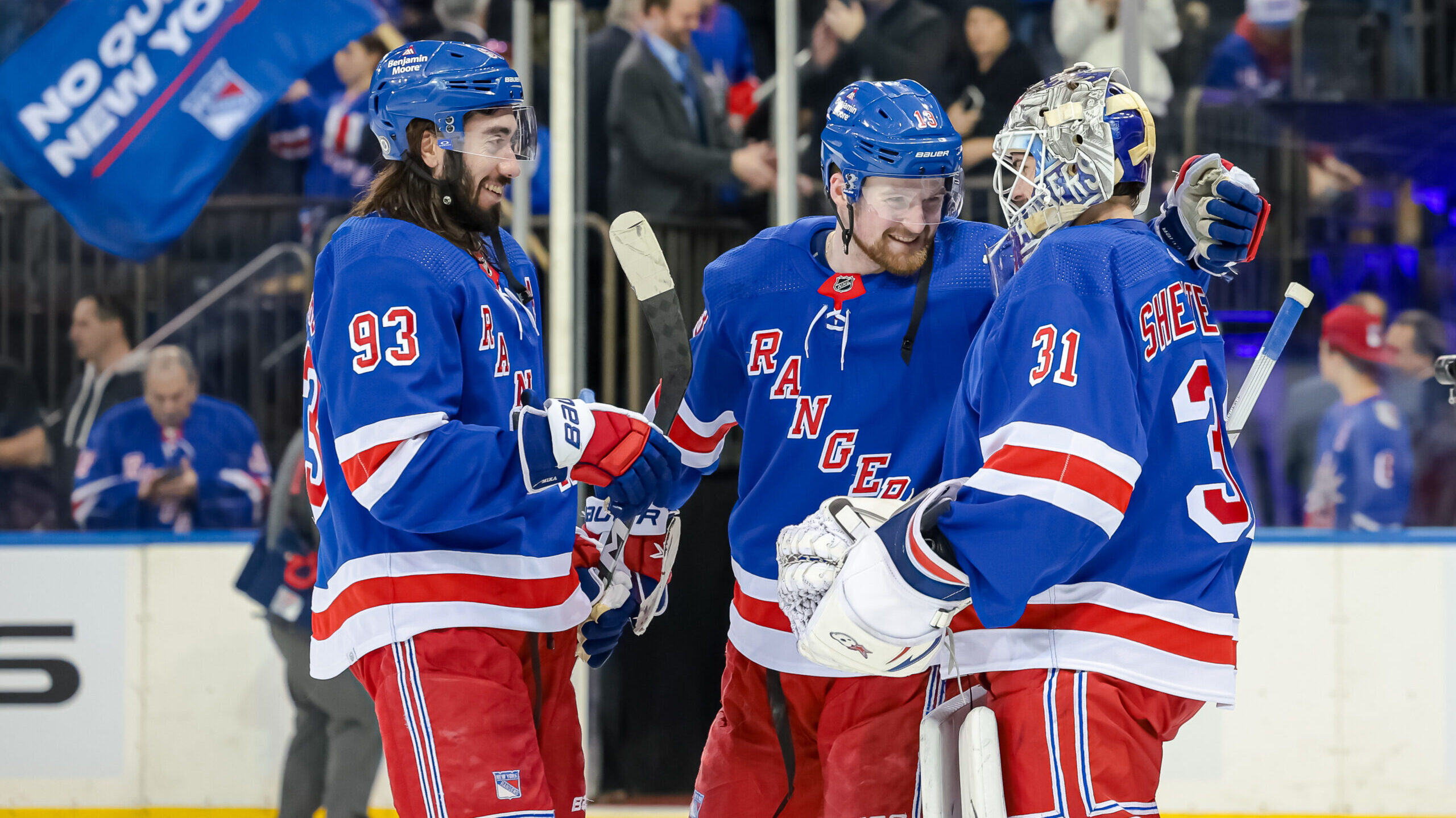 NHL: Pittsburgh Penguins at New York Rangers