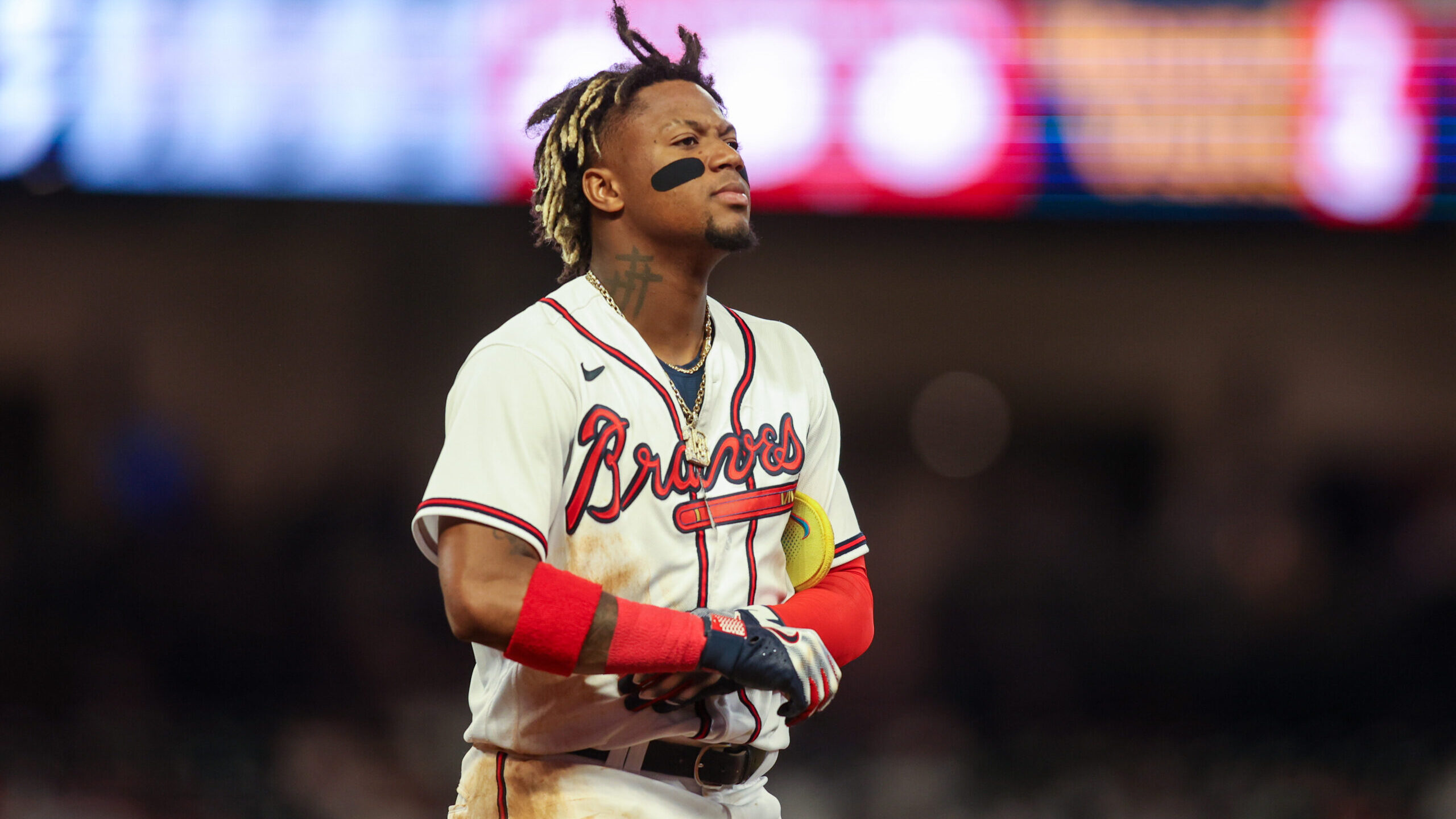 MLB: Cincinnati Reds at Atlanta Braves