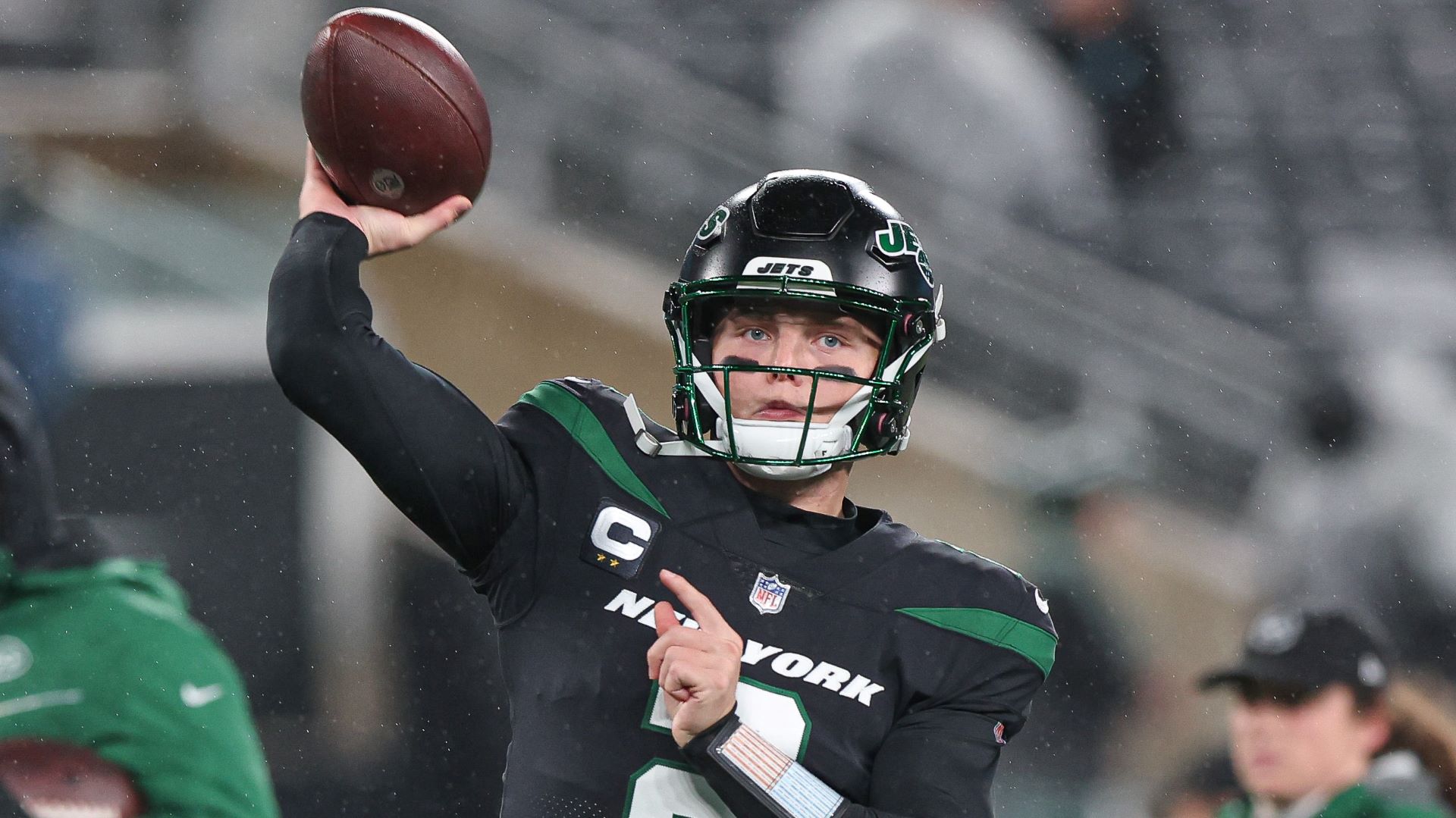 New York Jets quarterback Zach Wilson