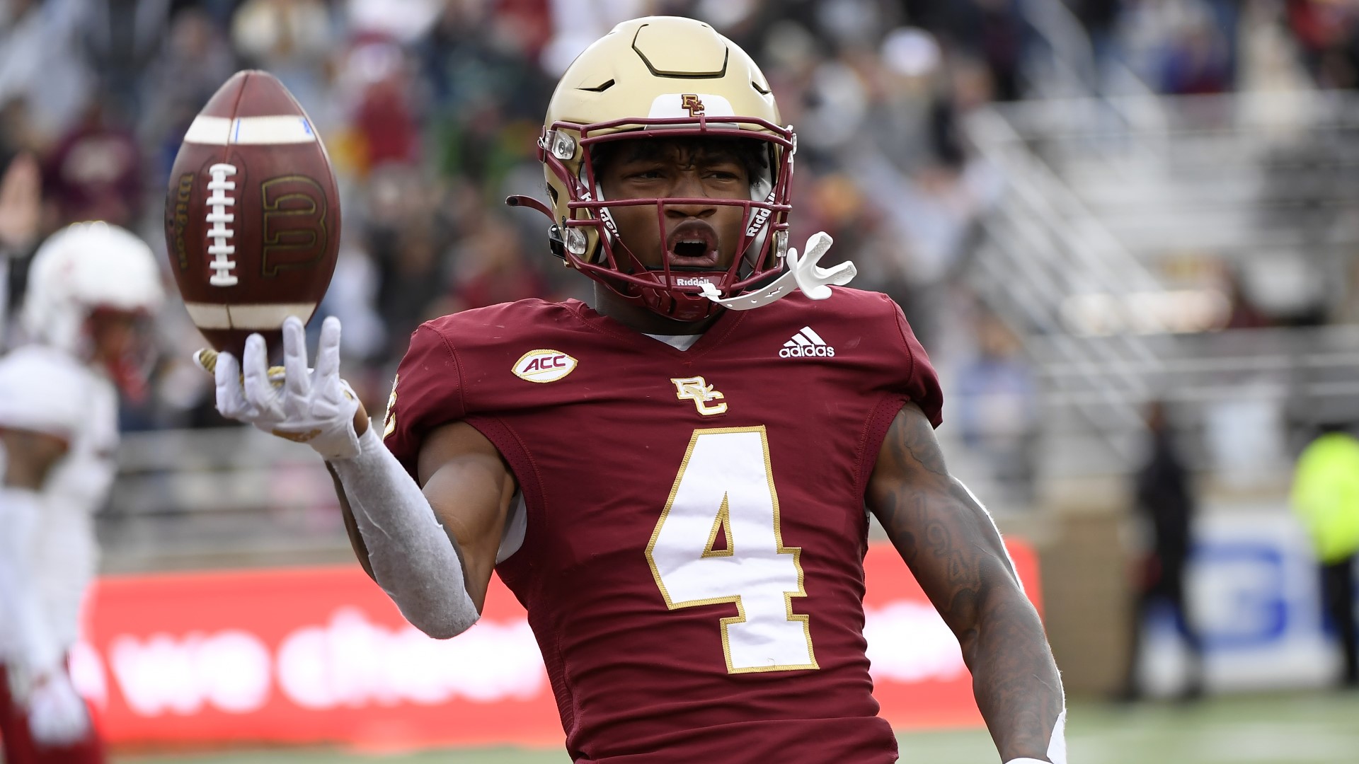 Boston College receiver Zay Flowers
