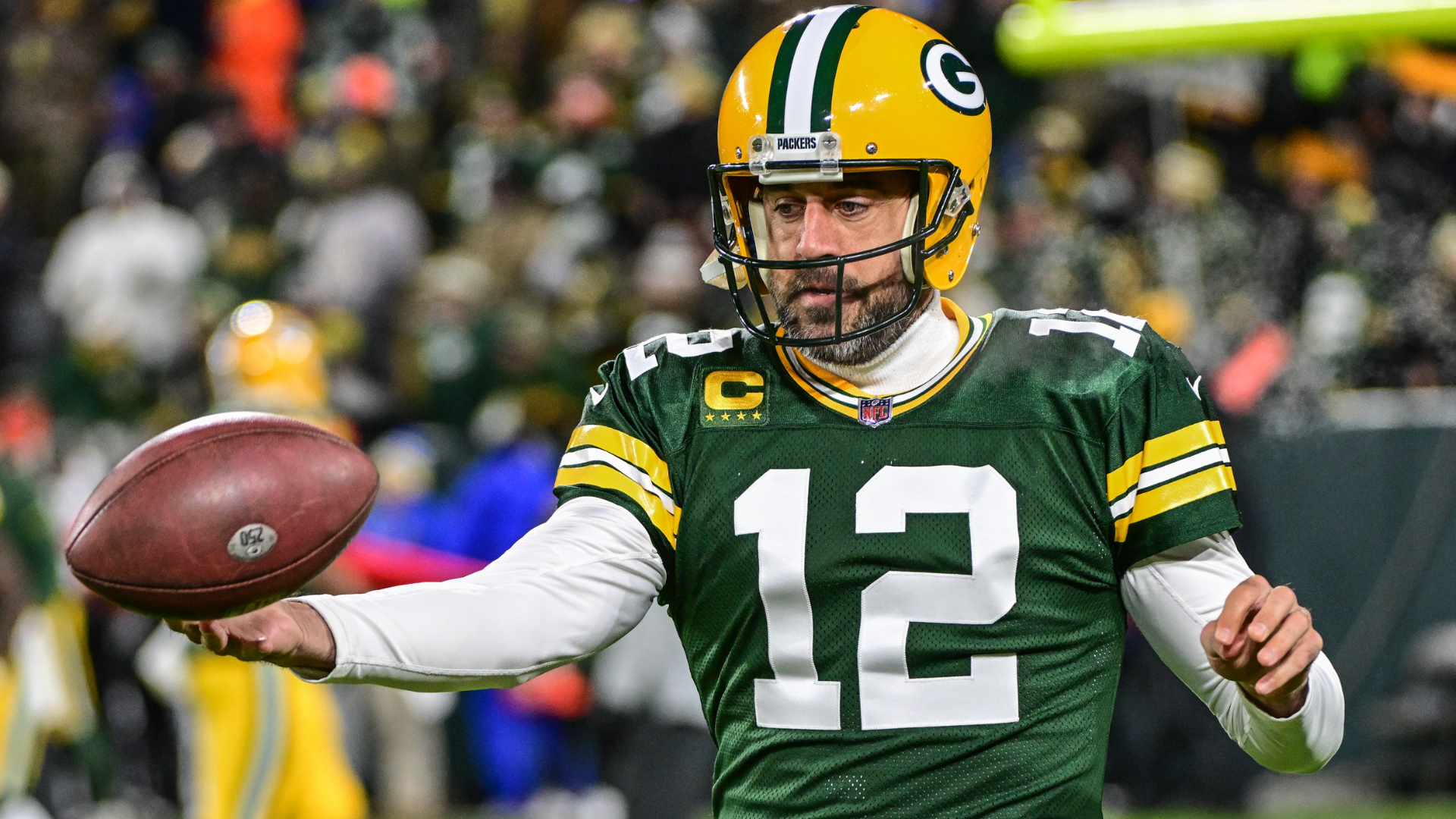 Green Bay Packers quarterback Aaron Rodgers